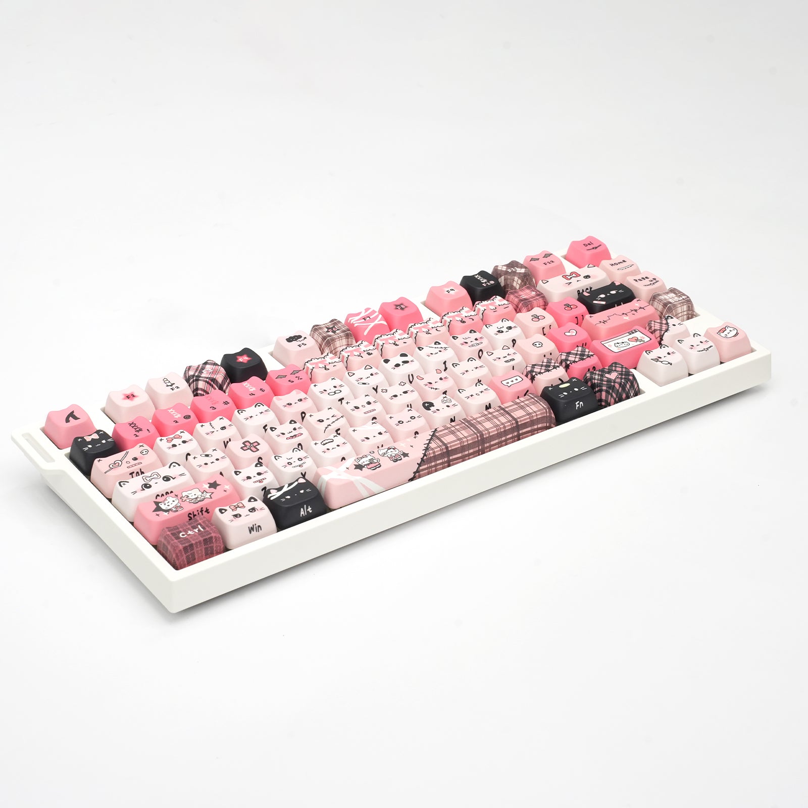 ATTACK SHARK SK05, 118/119 teclas, teclas PBT, MOA, ANSI
