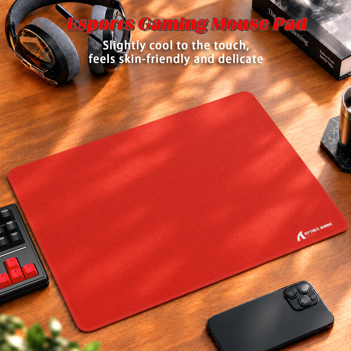 Alfombrilla de gaming eSport ATTACK SHARK CM02SE (405x305x4 MM)