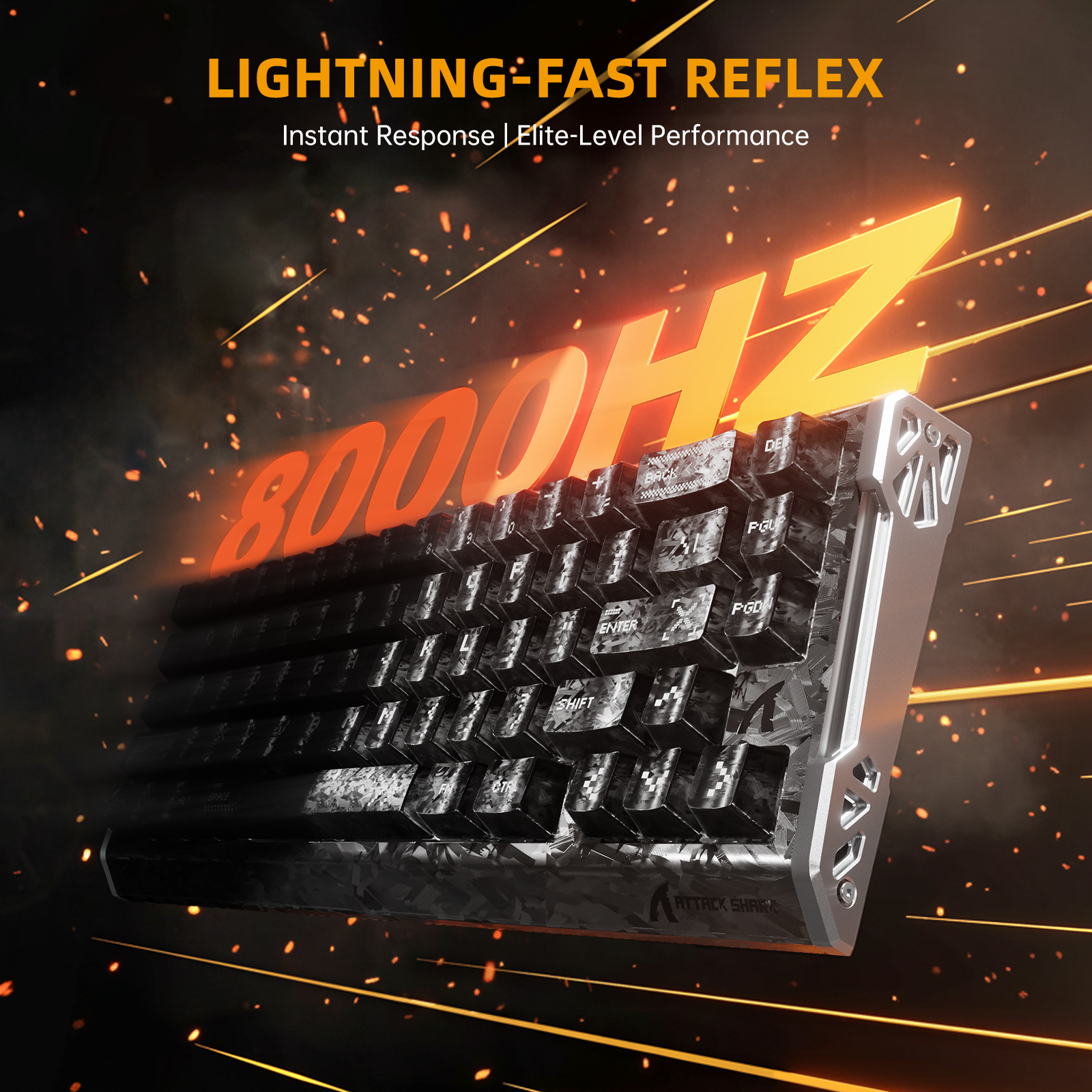 Paquete de juego ATTACK SHARK R68 HE y R11 ULTRA de fibra de carbono con cable en espiral C01 ULTRA