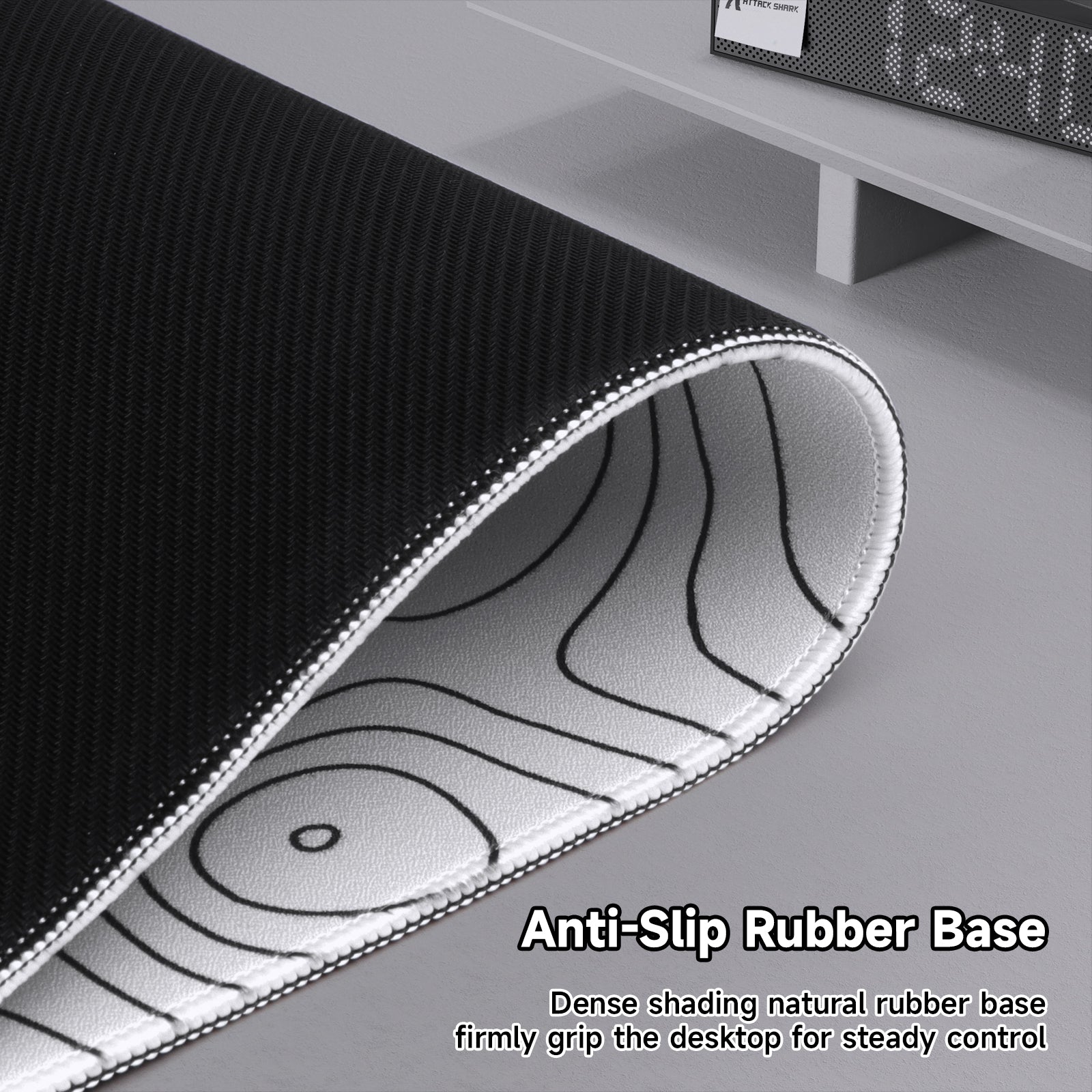 Alfombrilla de ratón para eSport ATTACK SHARK CM02PRO (900x400x4 MM)