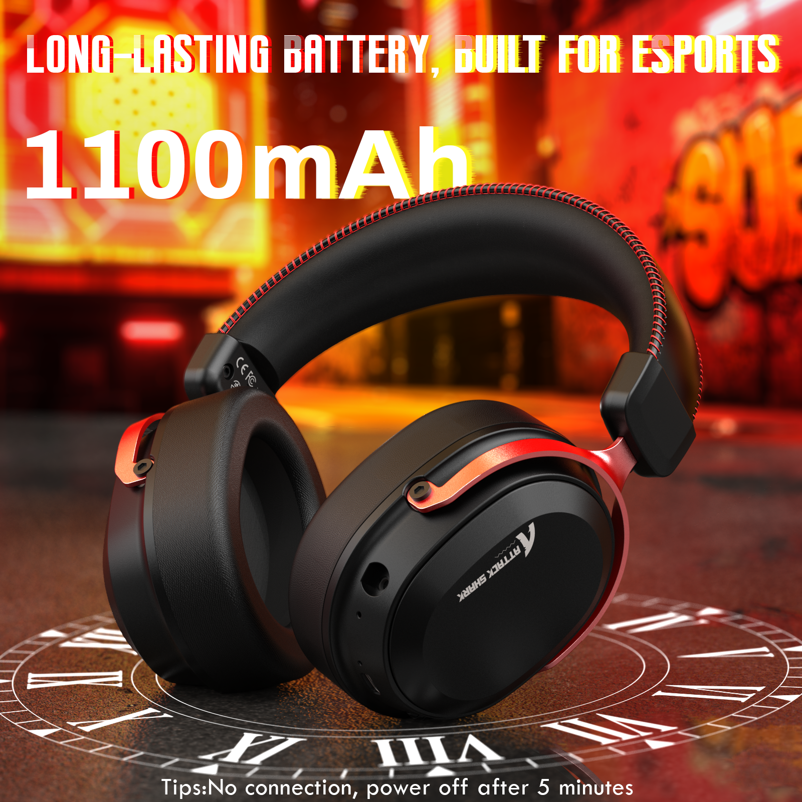 Auriculares gaming inalámbricos ATTACK SHARK L30PRO