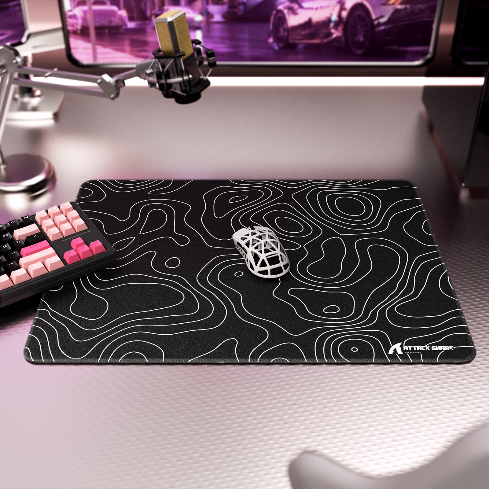 Alfombrilla de ratón para eSport ATTACK SHARK CM02SE (410x310x4 MM)
