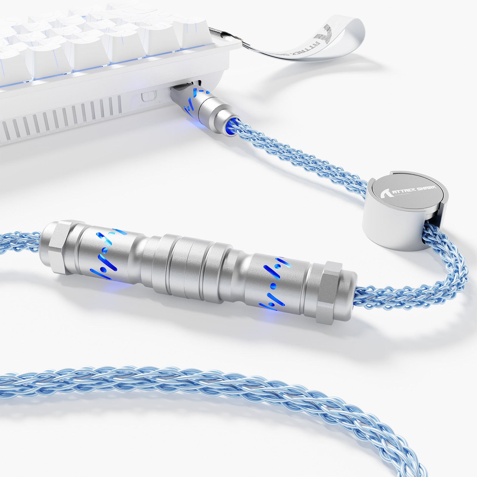 ATTACK SHARK C07 Cable Aviador Personalizado para Teclado Magnético 8KHz