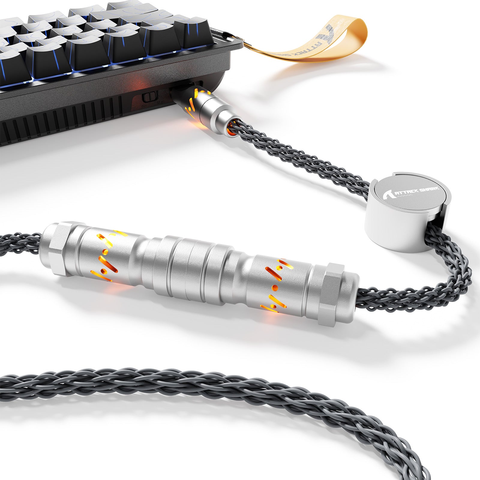 ATTACK SHARK C07 Cable Aviador Personalizado para Teclado Magnético 8KHz