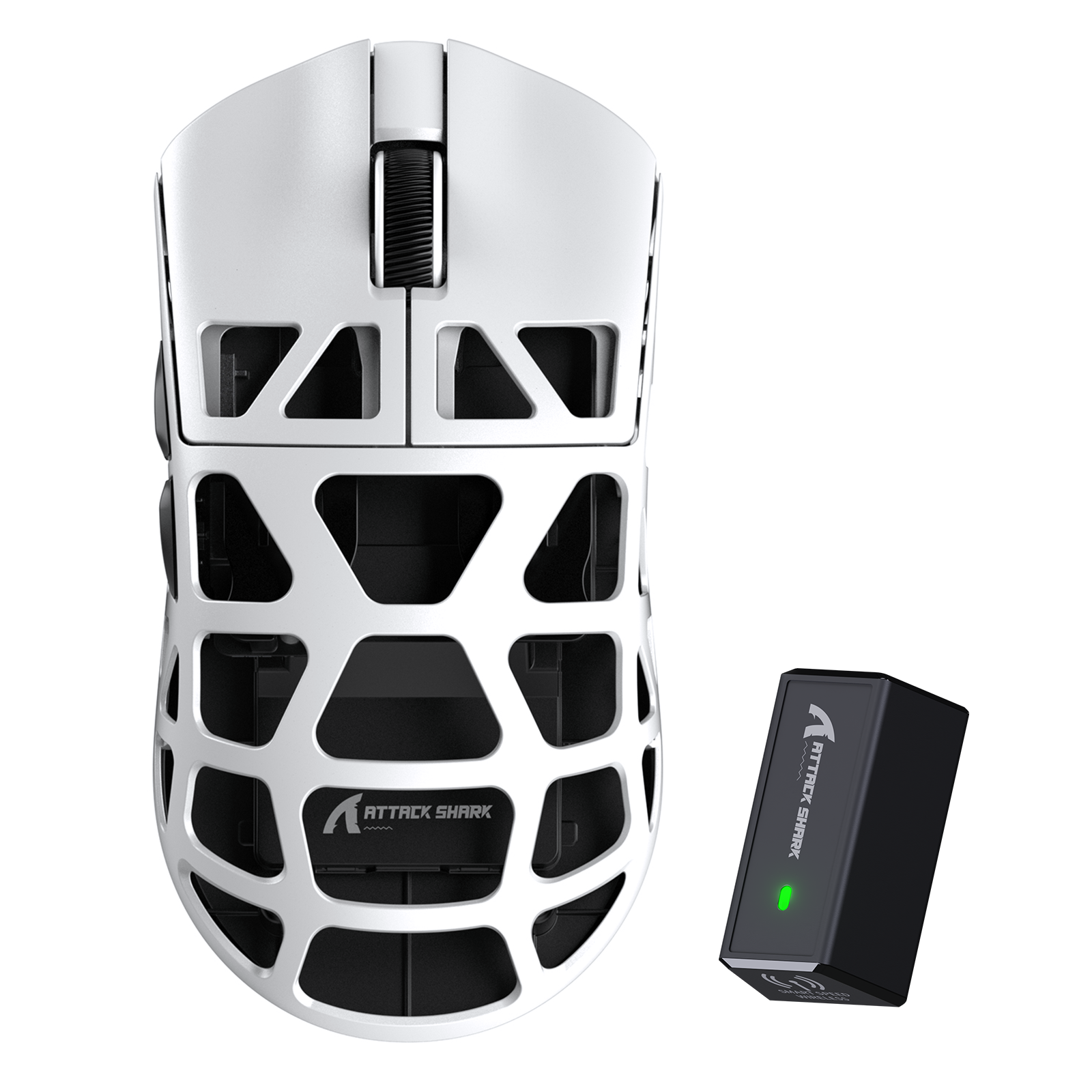 Ratón para juegos ATTACK SHARK R3 de aleación de magnesio 8K