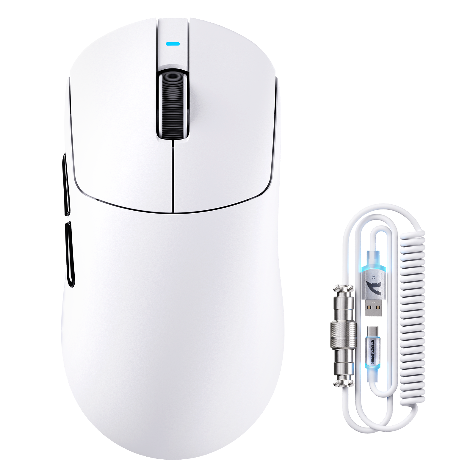 Ratón gaming inalámbrico tri-modo ATTACK SHARK X8PLUS con cable C06 ULTRA