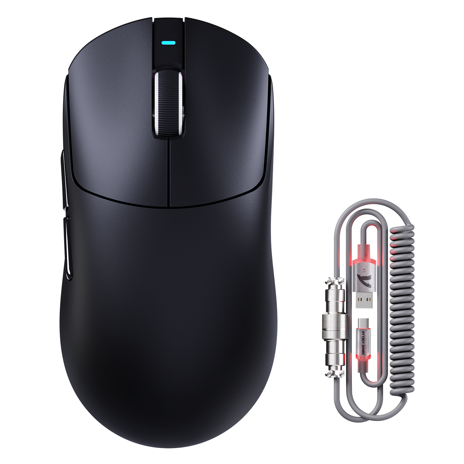 Ratón gaming inalámbrico tri-modo ATTACK SHARK X8PLUS con cable C06 ULTRA