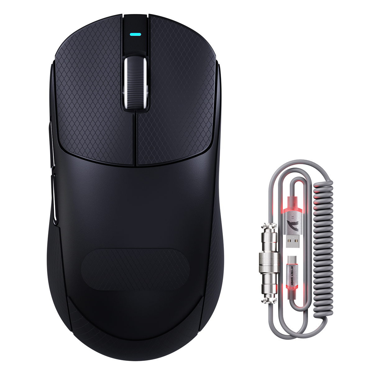 Ratón gaming inalámbrico triplомodo ATTACK SHARK X8 PLUS con cable C06 ULTRA