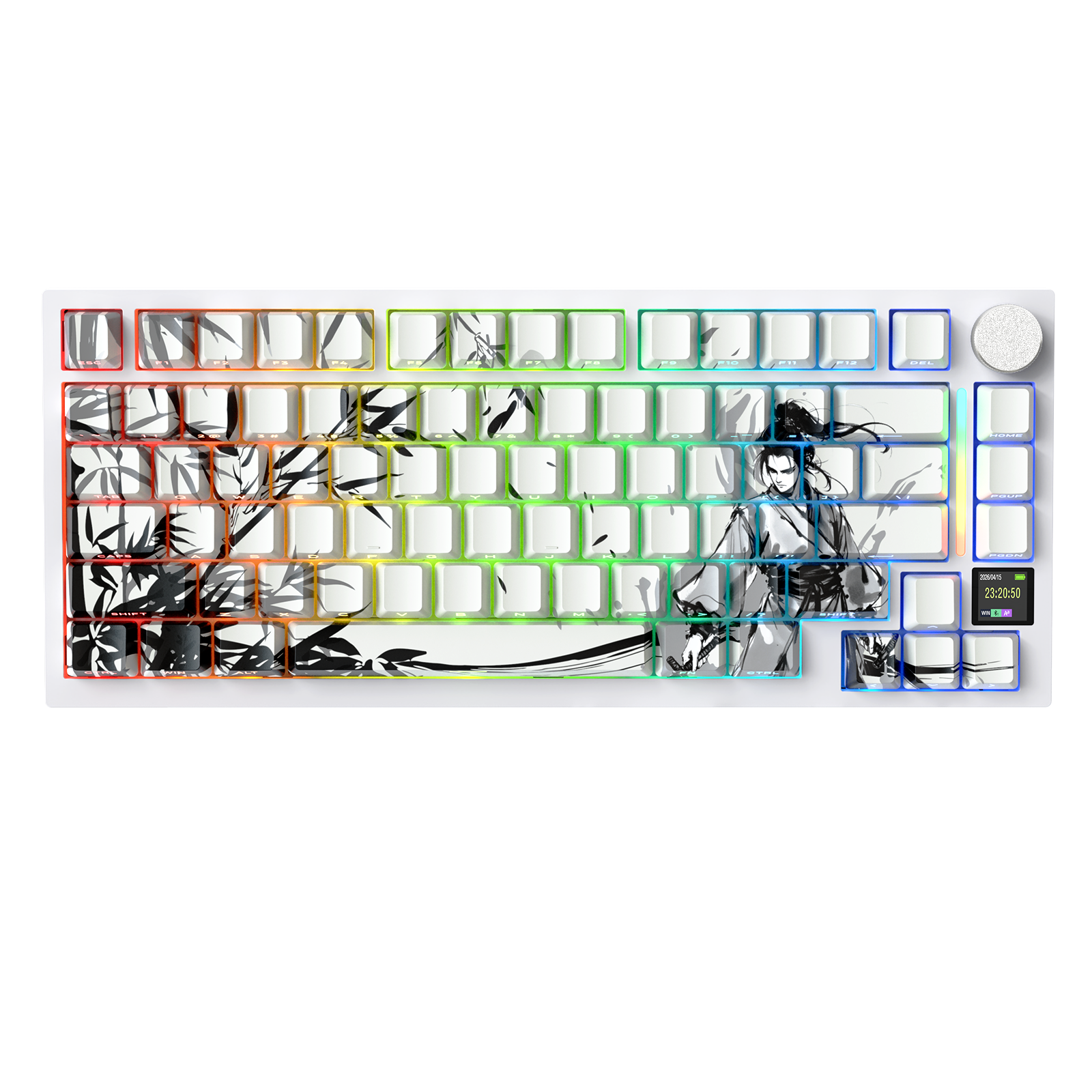 Teclado mecánico tri-modo ATTACK SHARK X820Ultra con junta