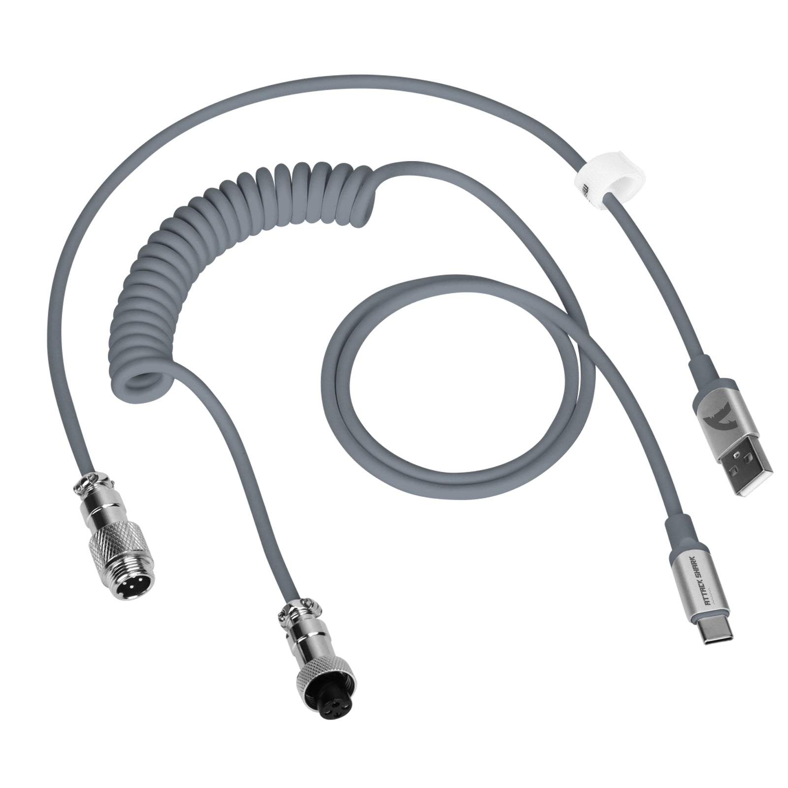 Ratón inalámbrico para juegos ATTACK SHARK X11 PRO V2 con pantalla TFT y base de carga con cable en espiral C06