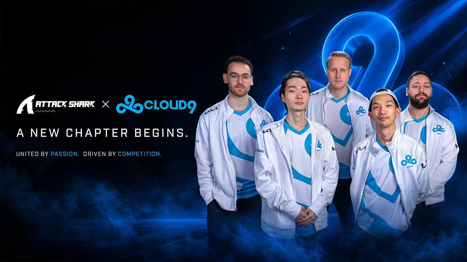 ATTACK SHARK anuncia una alianza estratégica con el equipo de League of Legends de Cloud9 Kia