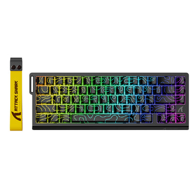 ATTACK SHARK X68 HE Teclado de Disparo Rápido con Interruptor Magnético