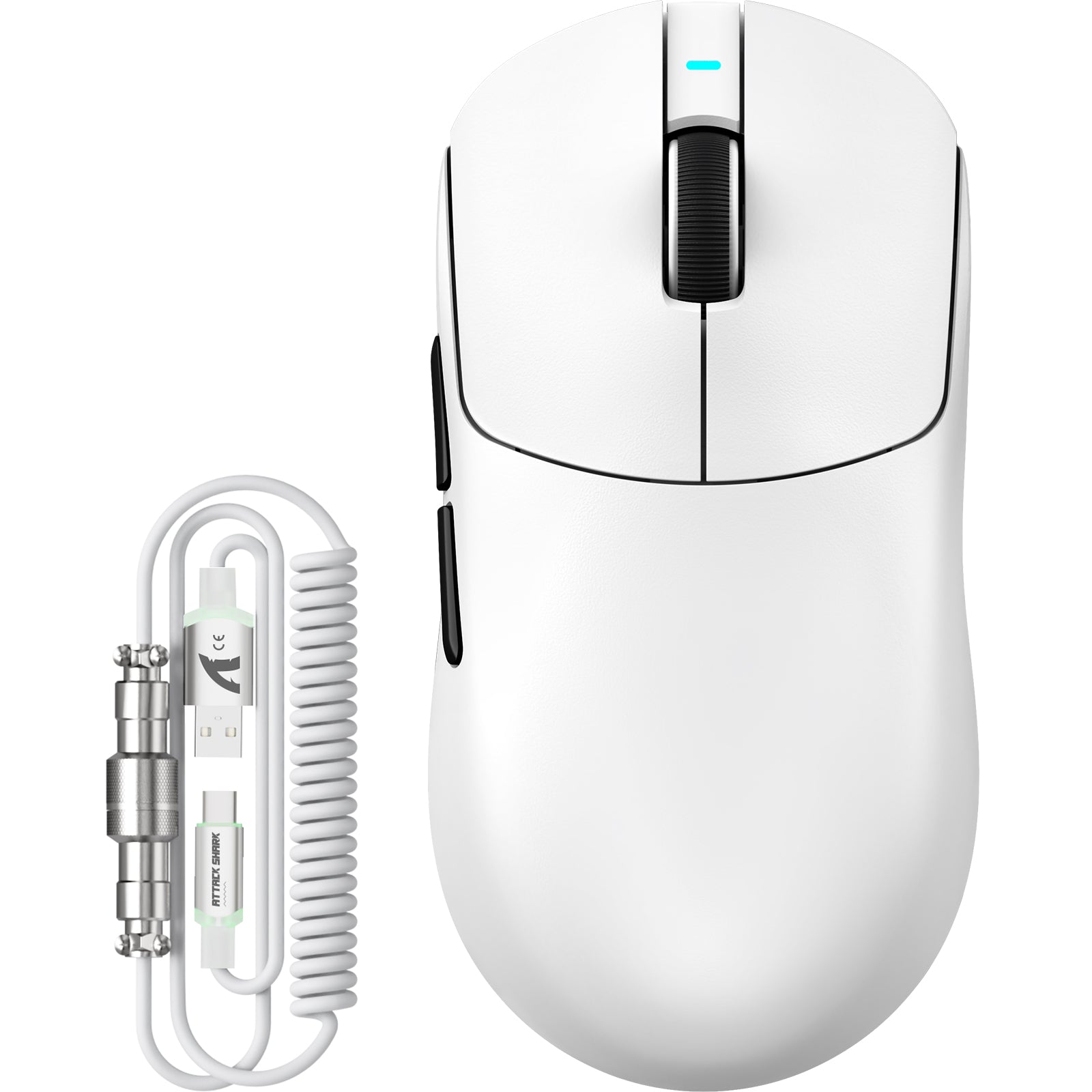 Ratón inalámbrico para juegos ATTACK SHARK X8PLUS trimodo con cable C06 ULTRA