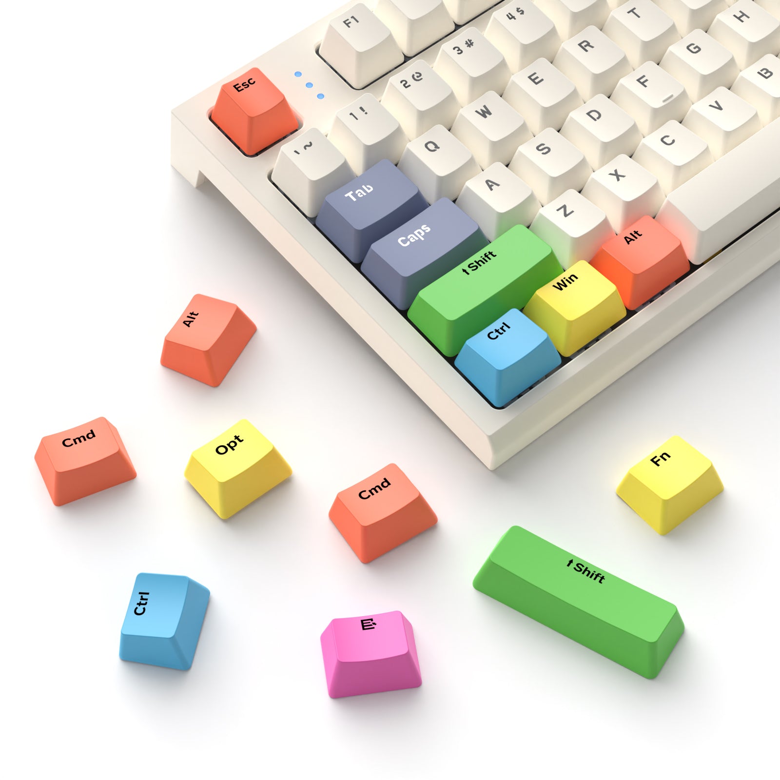 Teclas de colores PBT con perfil OEM personalizado ATTACK SHARK