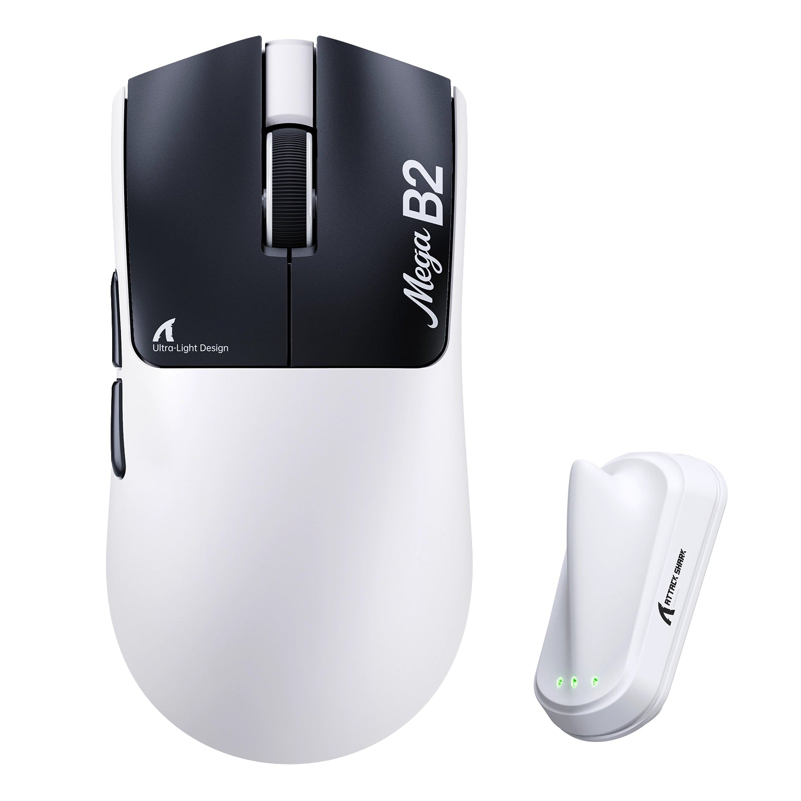 PREVENTA: ATTACK SHARK MEGA B2 TMR Ratón gaming inalámbrico magnético