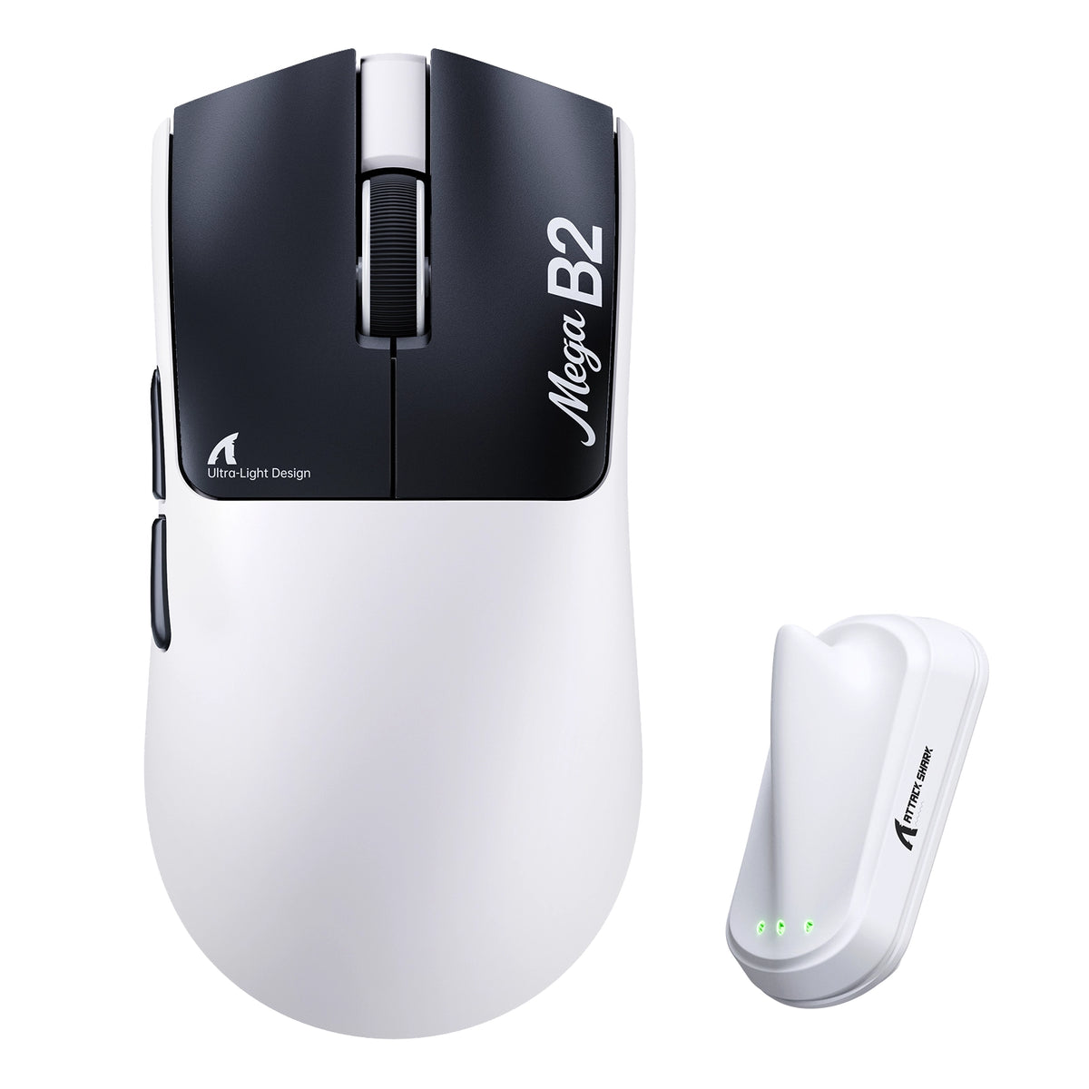 PRÓXIMAMENTE: Mouse gaming inalámbrico magnético ATTACK SHARK MEGA B2 TMR
