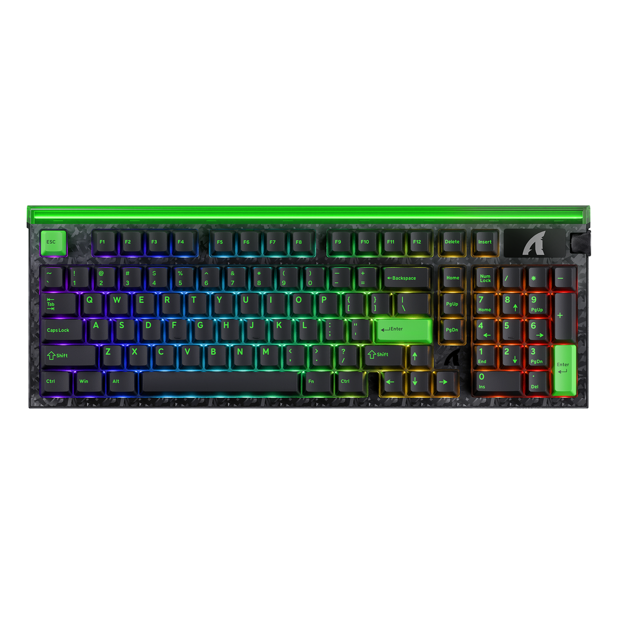 Teclado ATTACK SHARK R98 HE Carbon Fiber Rapid Trigger con interruptor magnético