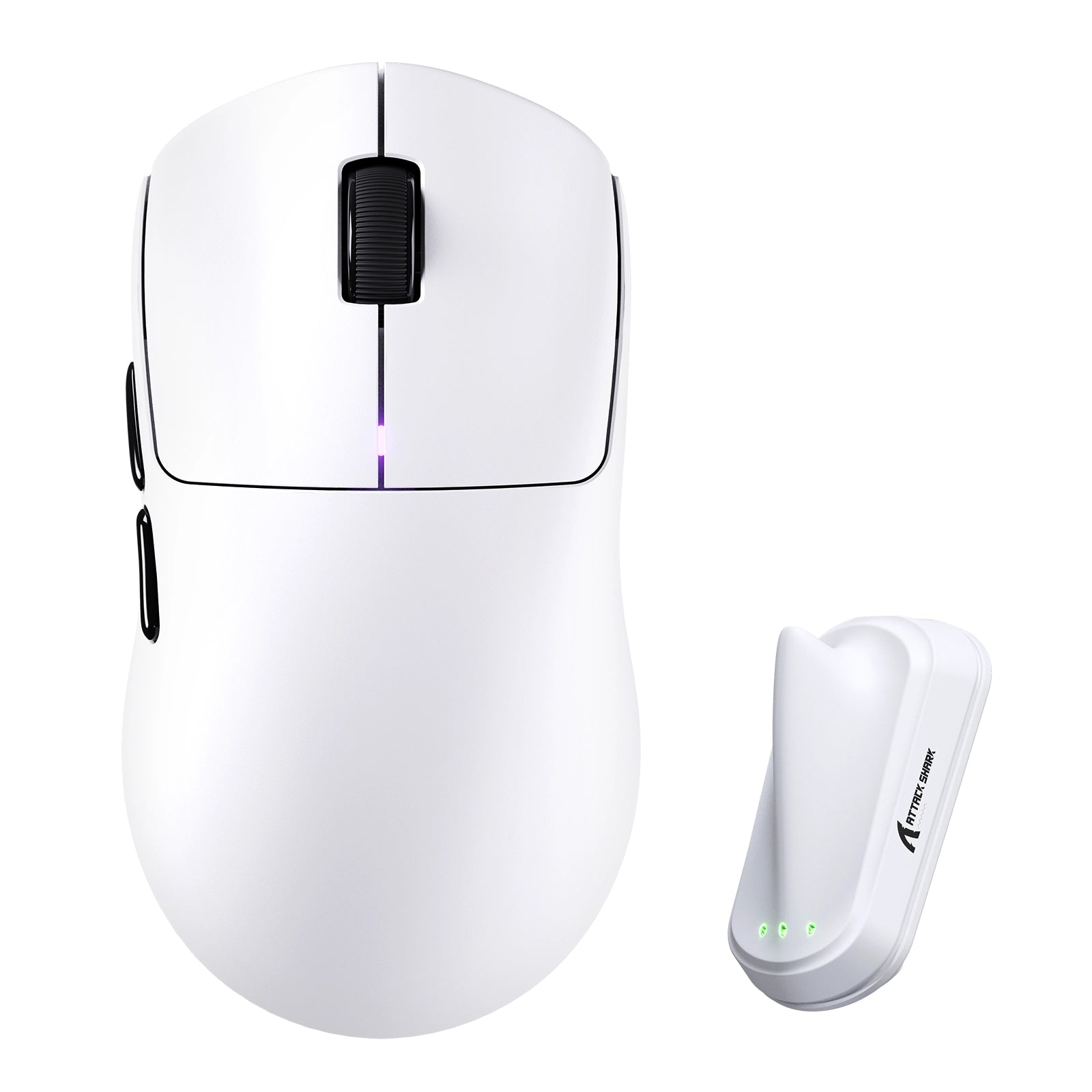 ATTACK SHARK F1 AIR, ratón inalámbrico para gaming de 39 g con PAW3955MAX