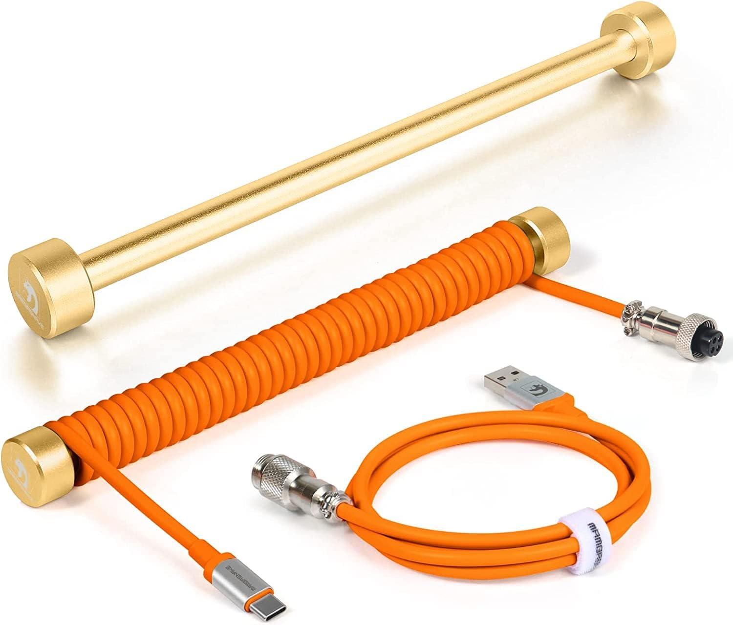 Enrollador personalizado ATTACK SHARK RC01 para cable USB C en espiral