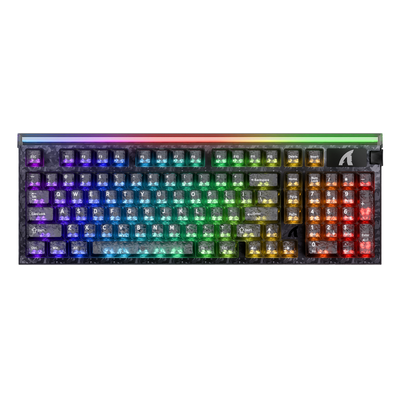 Teclado ATTACK SHARK R98 HE Carbon Fiber Rapid Trigger con interruptor magnético