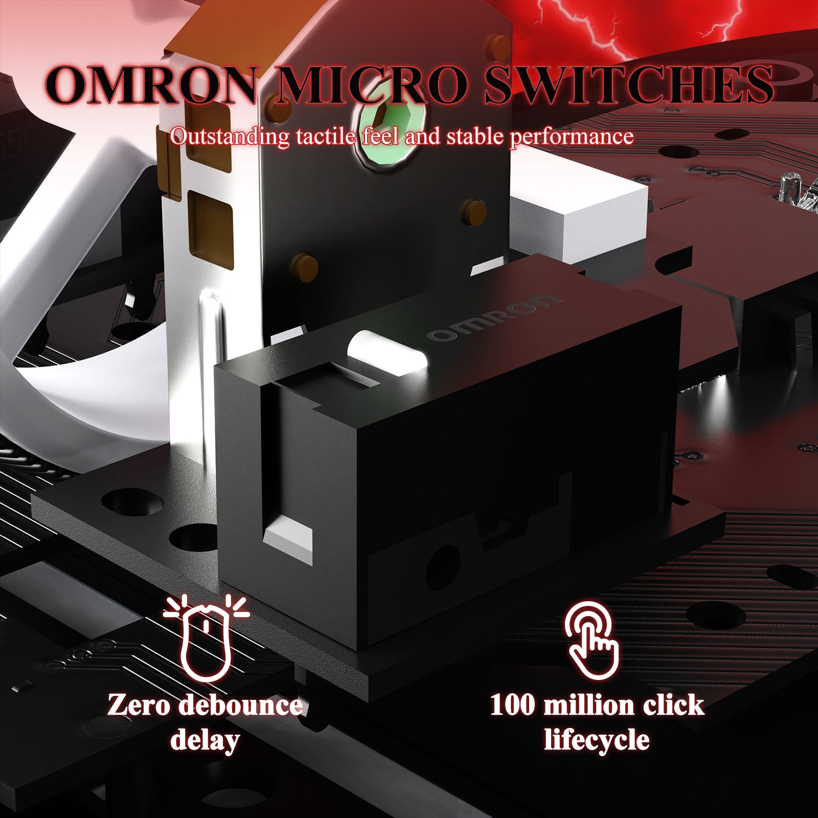 Ratón gaming tri-modo ultra ligero ATTACK SHARK V3PRO con base de carga
