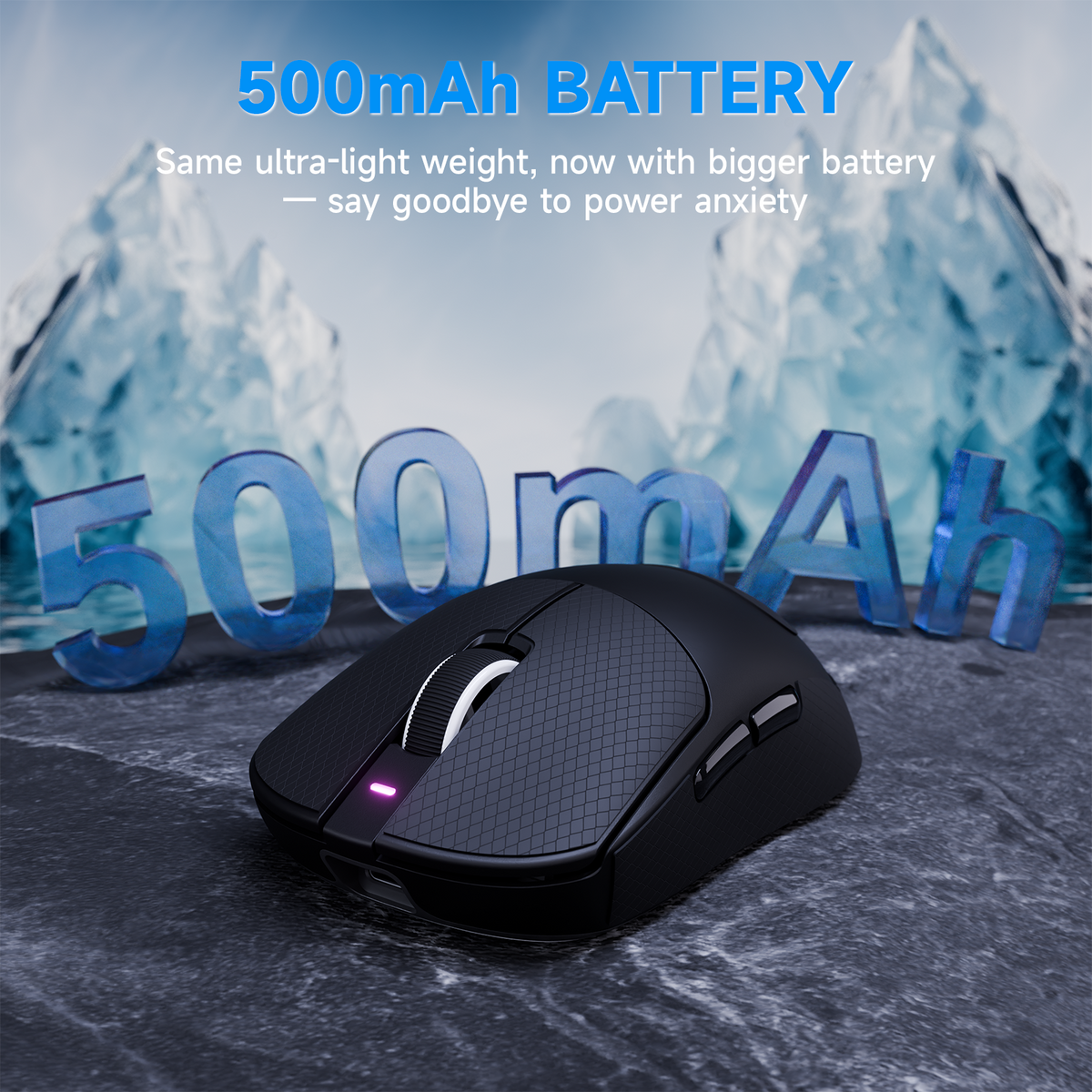 Ratón gaming inalámbrico triplомodo ATTACK SHARK X8 PLUS con cable C06 ULTRA