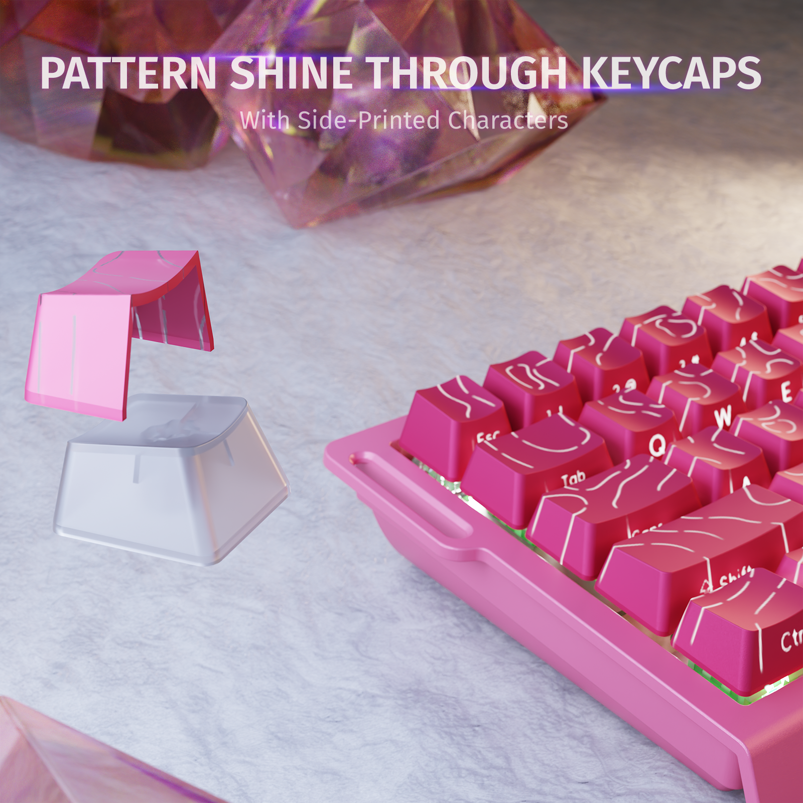 ATTACK SHARK X68 HE Teclado de Disparo Rápido con Interruptor Magnético