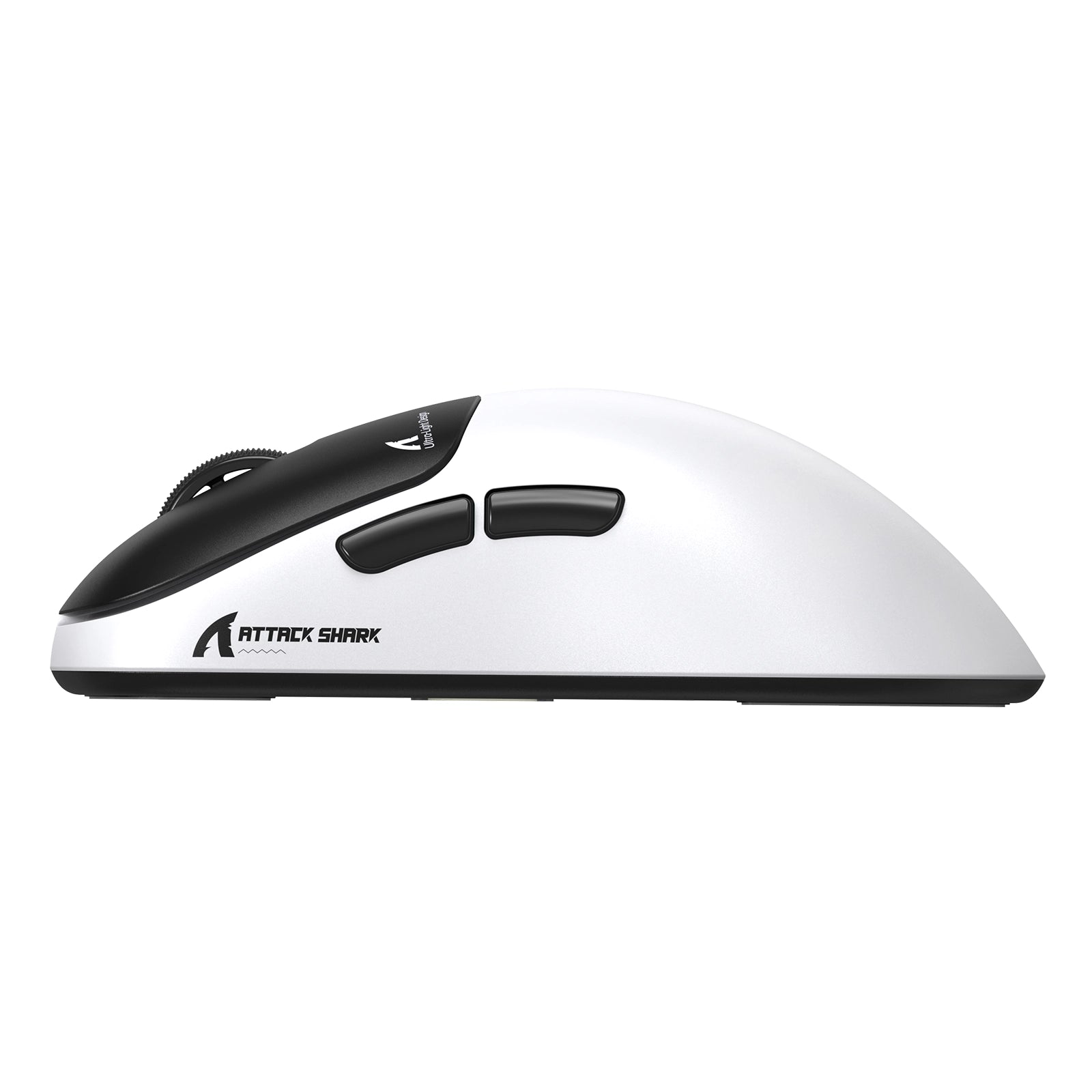 ATTACK SHARK V2 AIR PAW3955MAX Ratón inalámbrico ergonómico para gaming