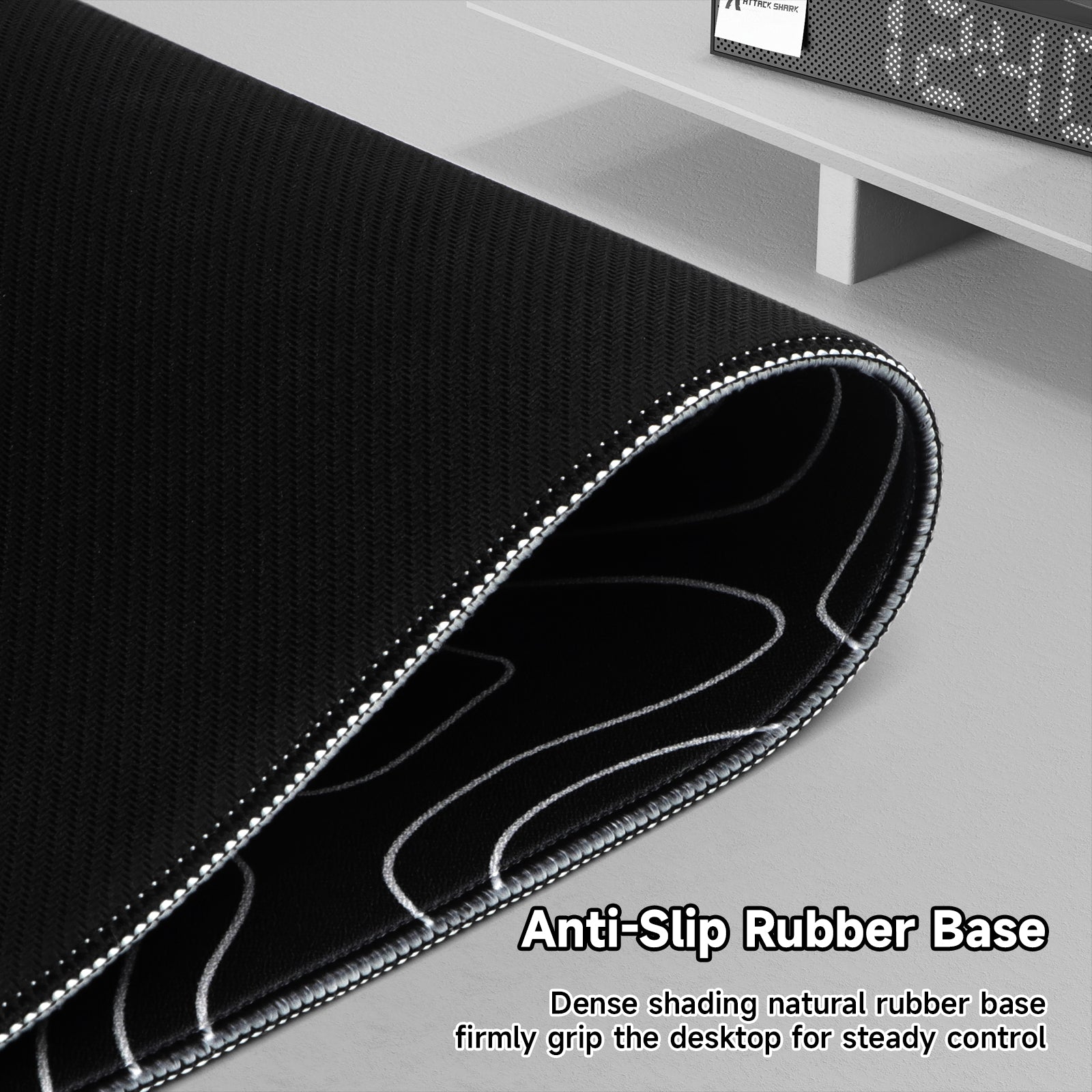 Alfombrilla de ratón para eSport ATTACK SHARK CM02PRO (900x400x4 MM)