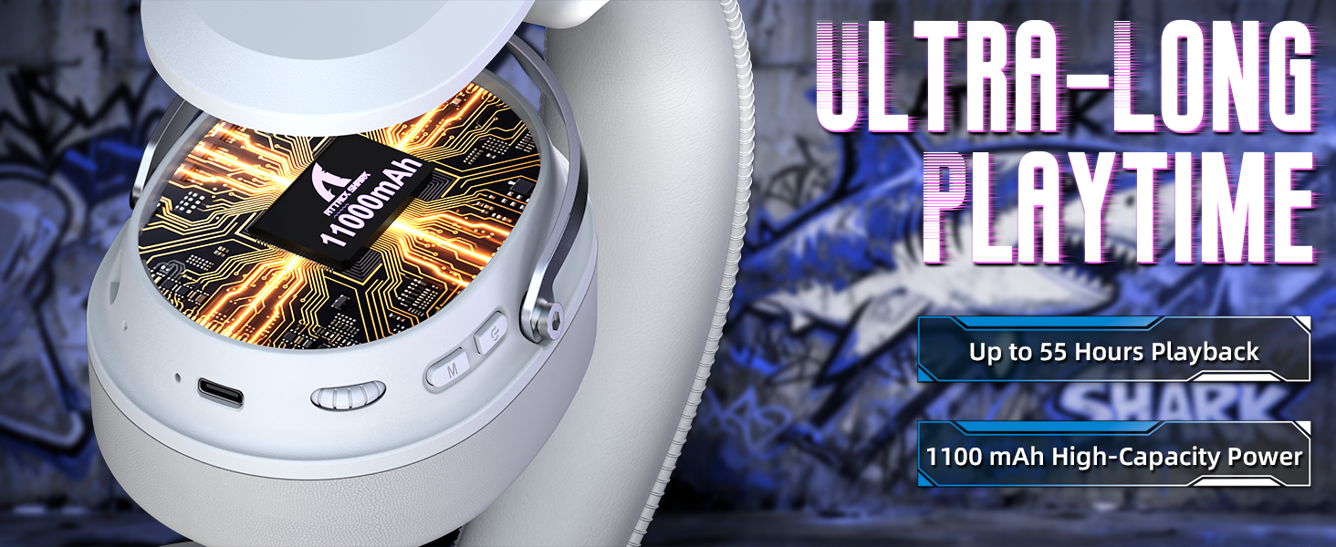 Auriculares gaming inalámbricos ATTACK SHARK L30PRO