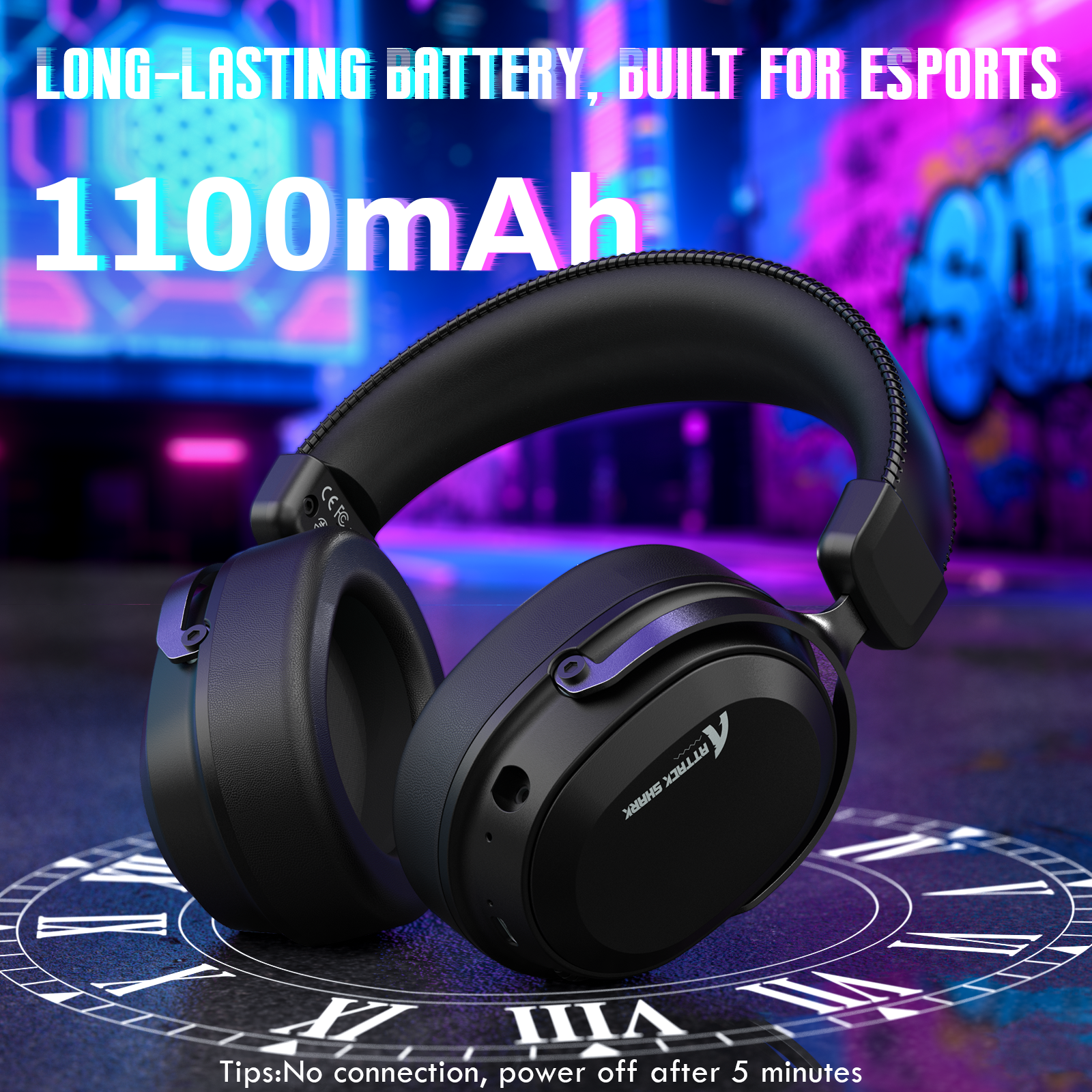 Auriculares gaming inalámbricos ATTACK SHARK L30PRO