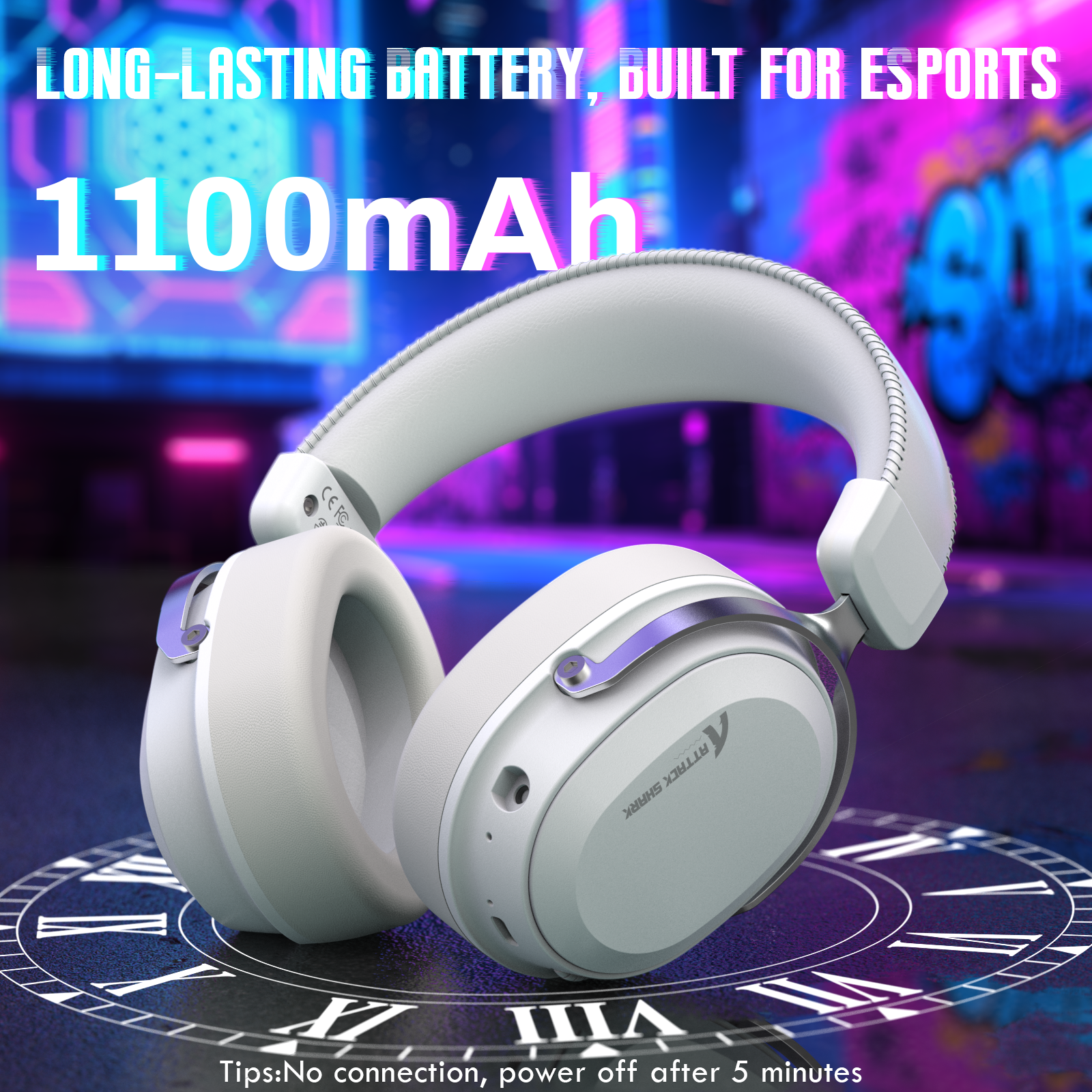 Auriculares gaming inalámbricos ATTACK SHARK L30PRO