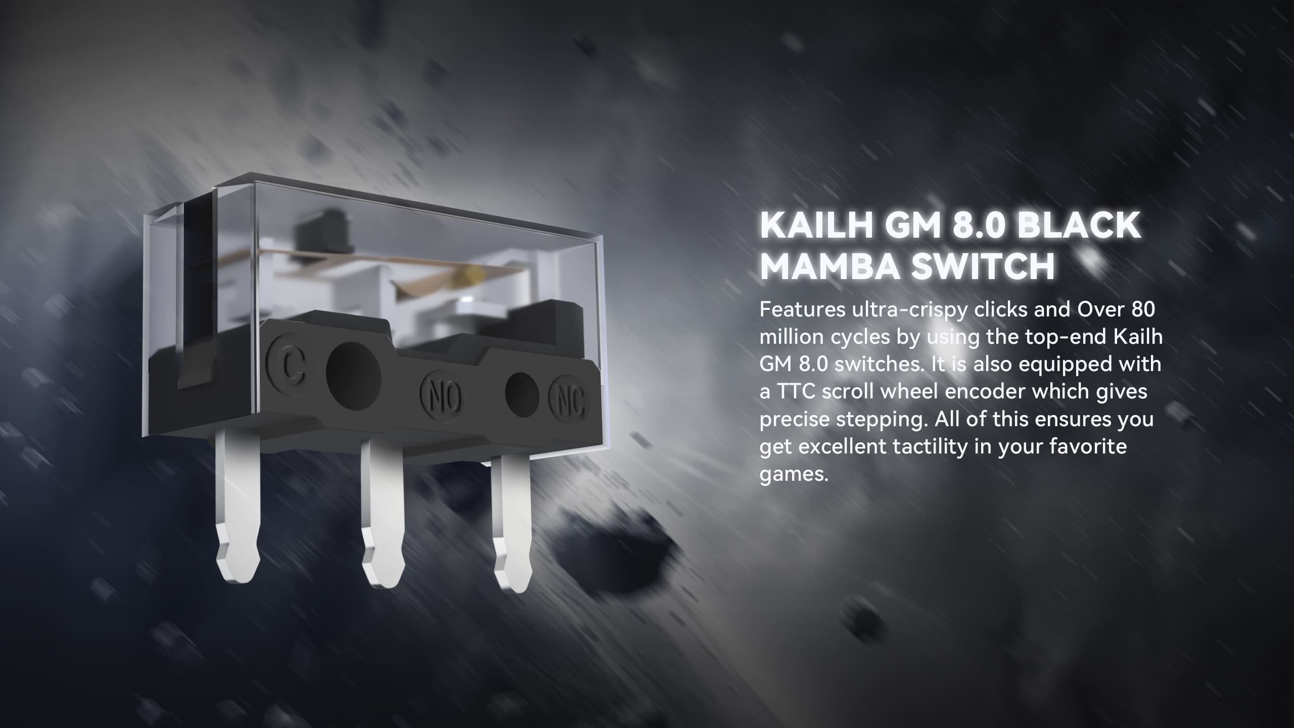 Ratón para juegos ATTACK SHARK R3 de aleación de magnesio 8K