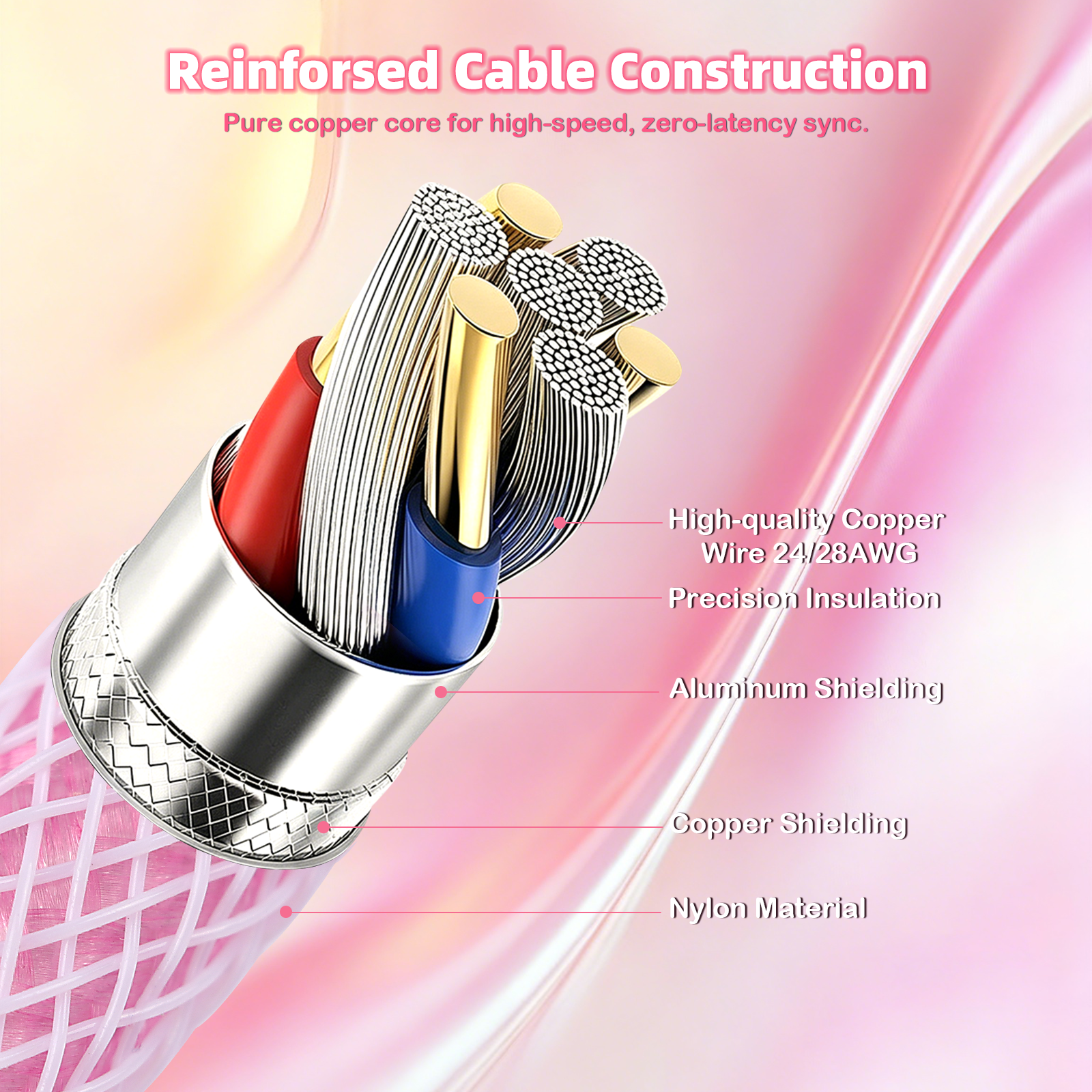 Cable en espiral ATTACK SHARK C01ULTIMATE para teclado magnético 8KHz