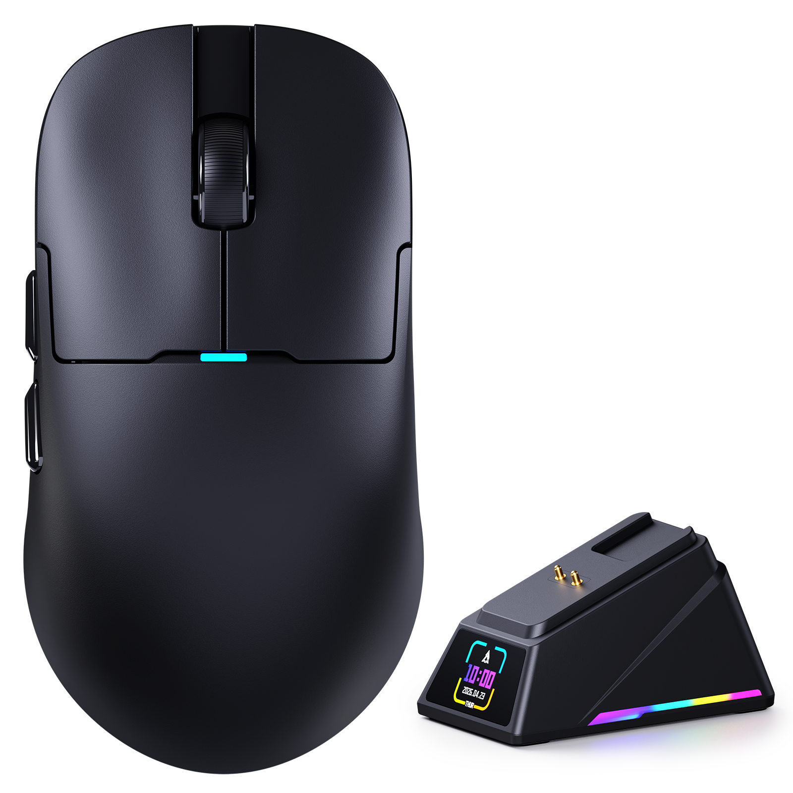 ATTACK SHARK x AJAZZ AJ159 APEX PAW3950 Ratón para juegos con triple modo 8K