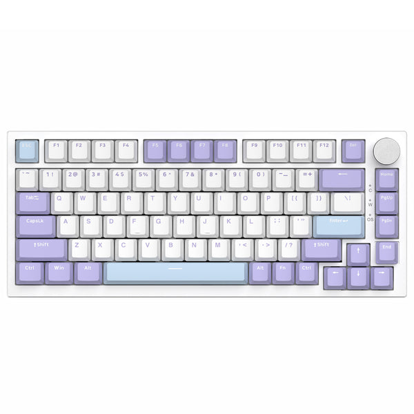 Blanco Púrpura (Interruptor Sea Salt, Iluminación RGB)
