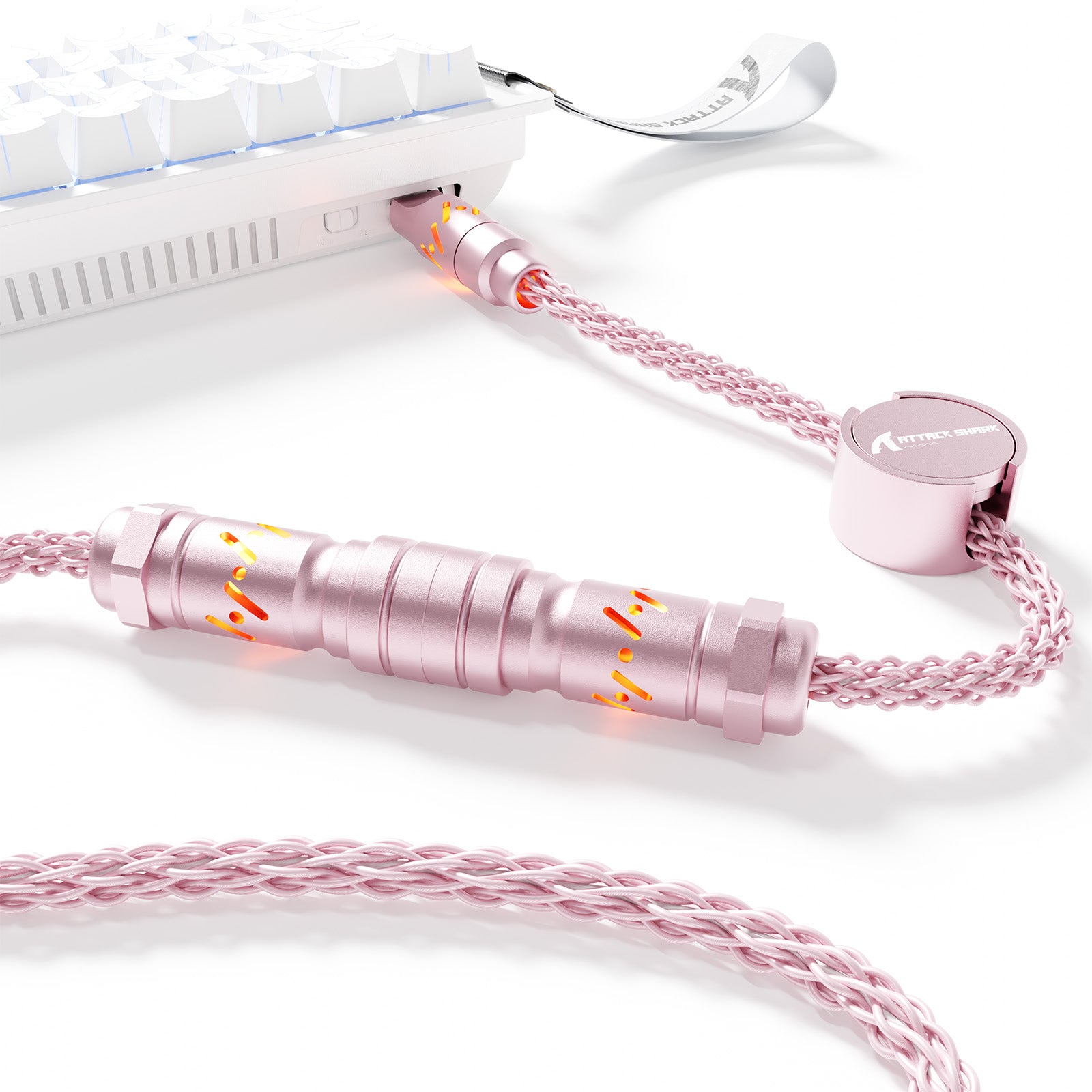 ATTACK SHARK C07 Cable Aviador Personalizado para Teclado Magnético 8KHz