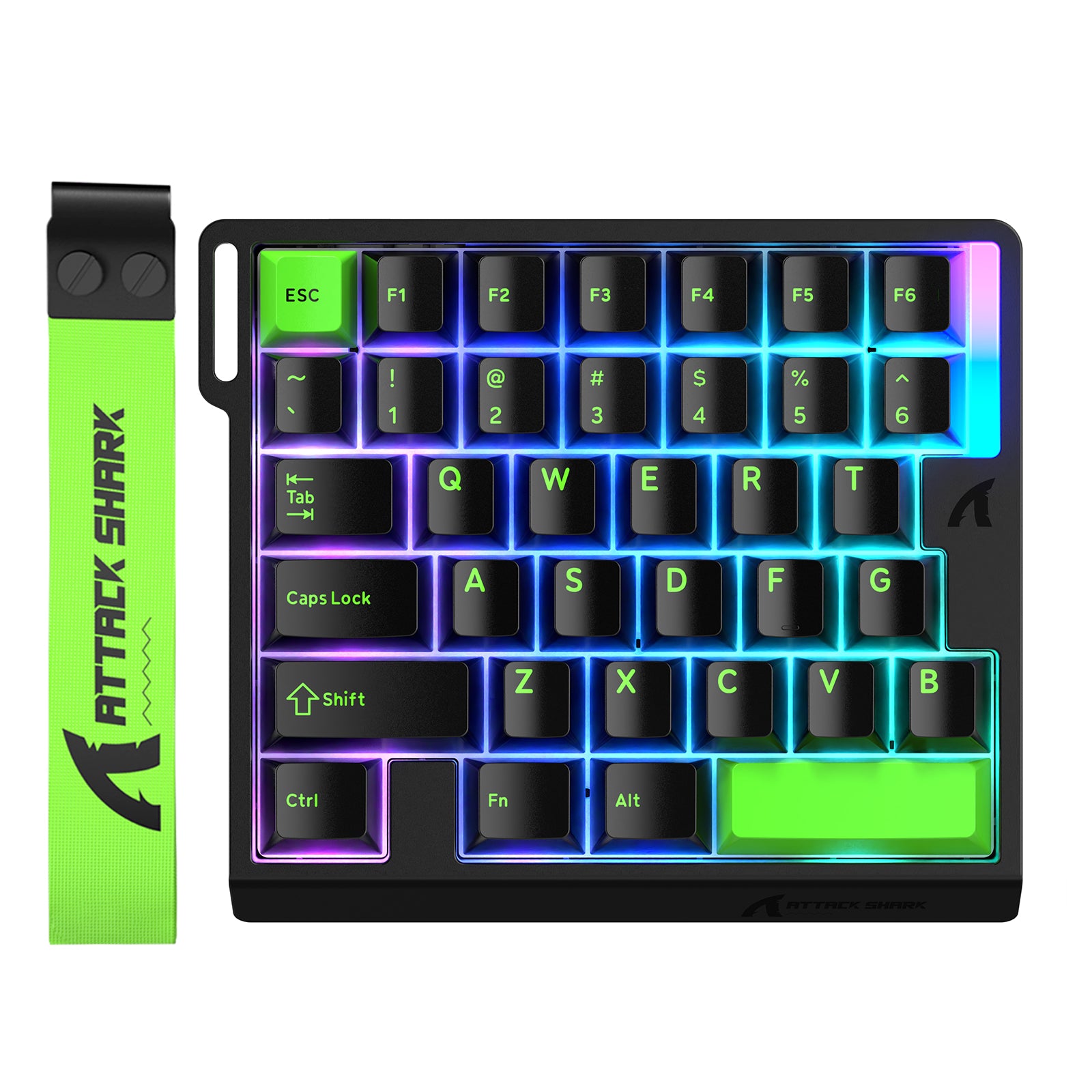 Teclado con interruptor magnético de una mano ATTACK SHARK M36 HE