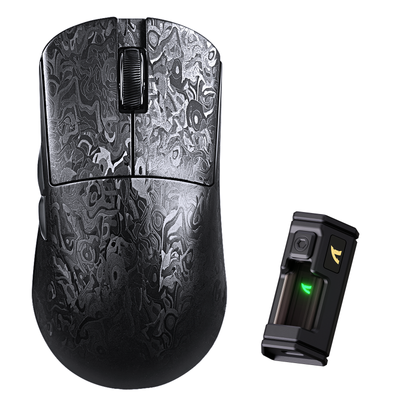 Ratón gaming inalámbrico ATTACK SHARK R11 ULTRA 8K de fibra de carbono PAW3950MAX