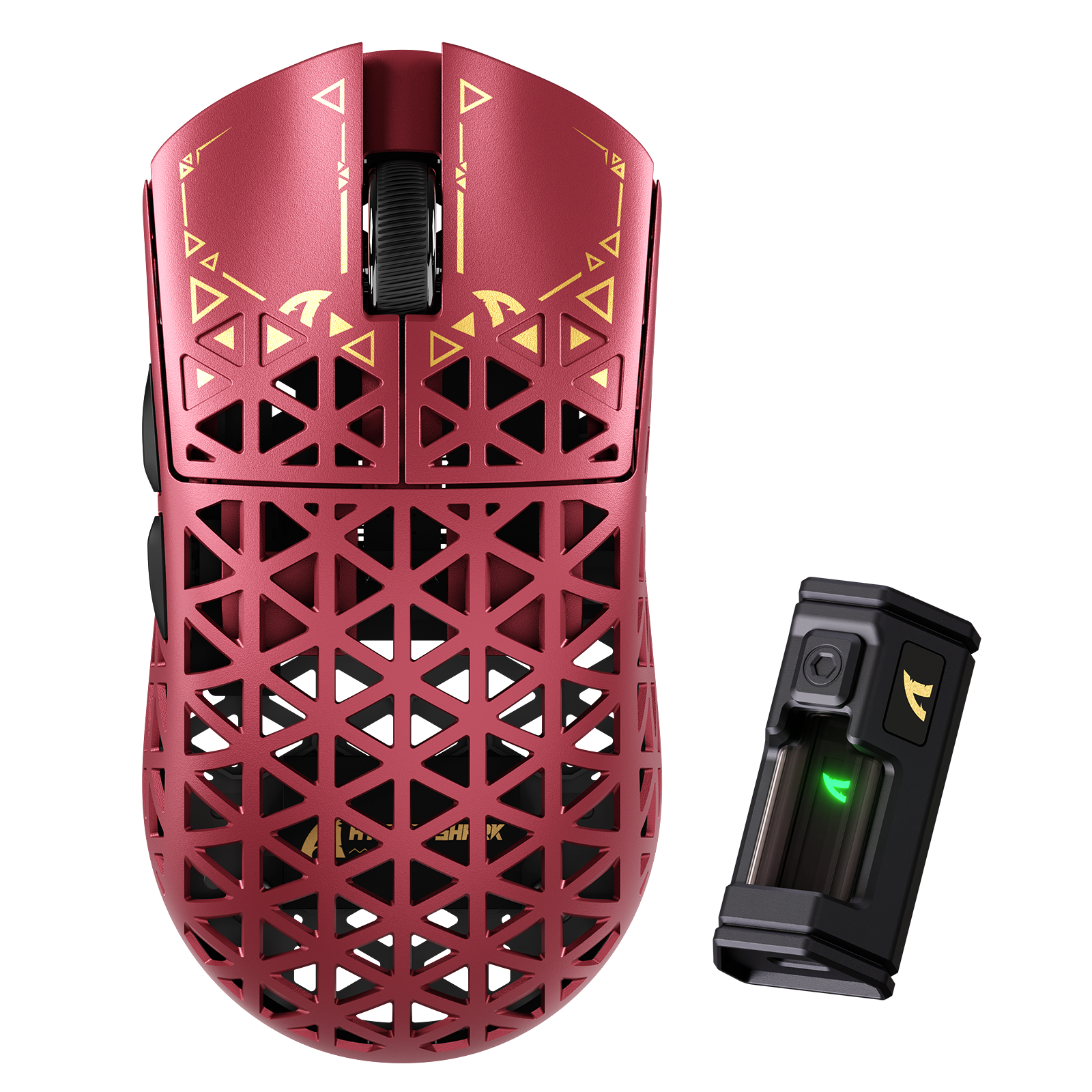 ATTACK SHARK R5 ULTRA Ratón inalámbrico para juegos 8K de fibra de carbono PAW3950MAX