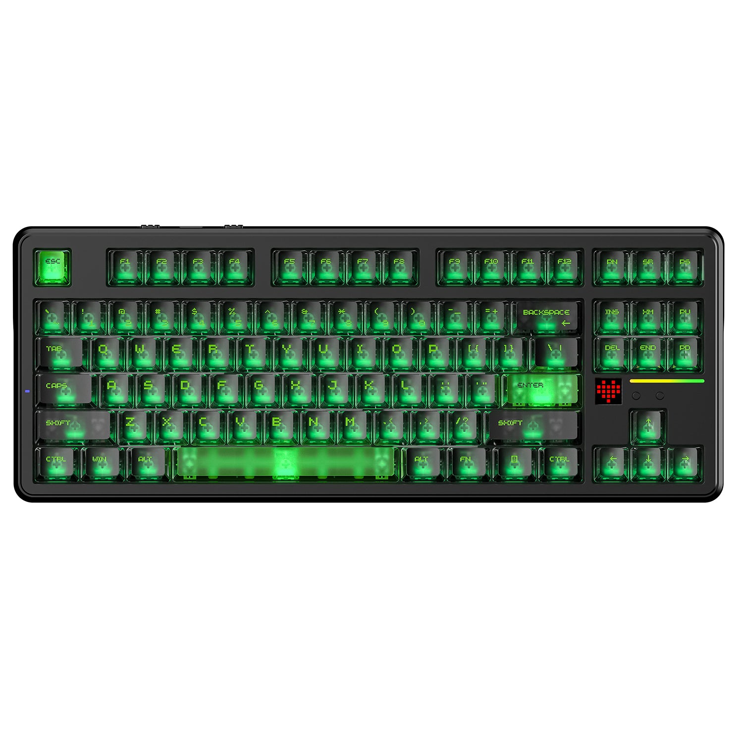 Teclado mecánico inalámbrico ATTACK SHARK X87 ULTRA con receptor inalámbrico 8K