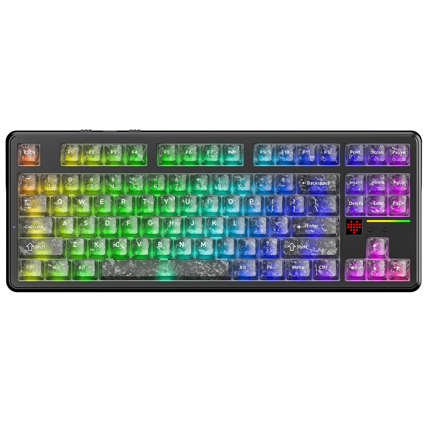 Teclado mecánico inalámbrico ATTACK SHARK X87 ULTRA con receptor inalámbrico 8K