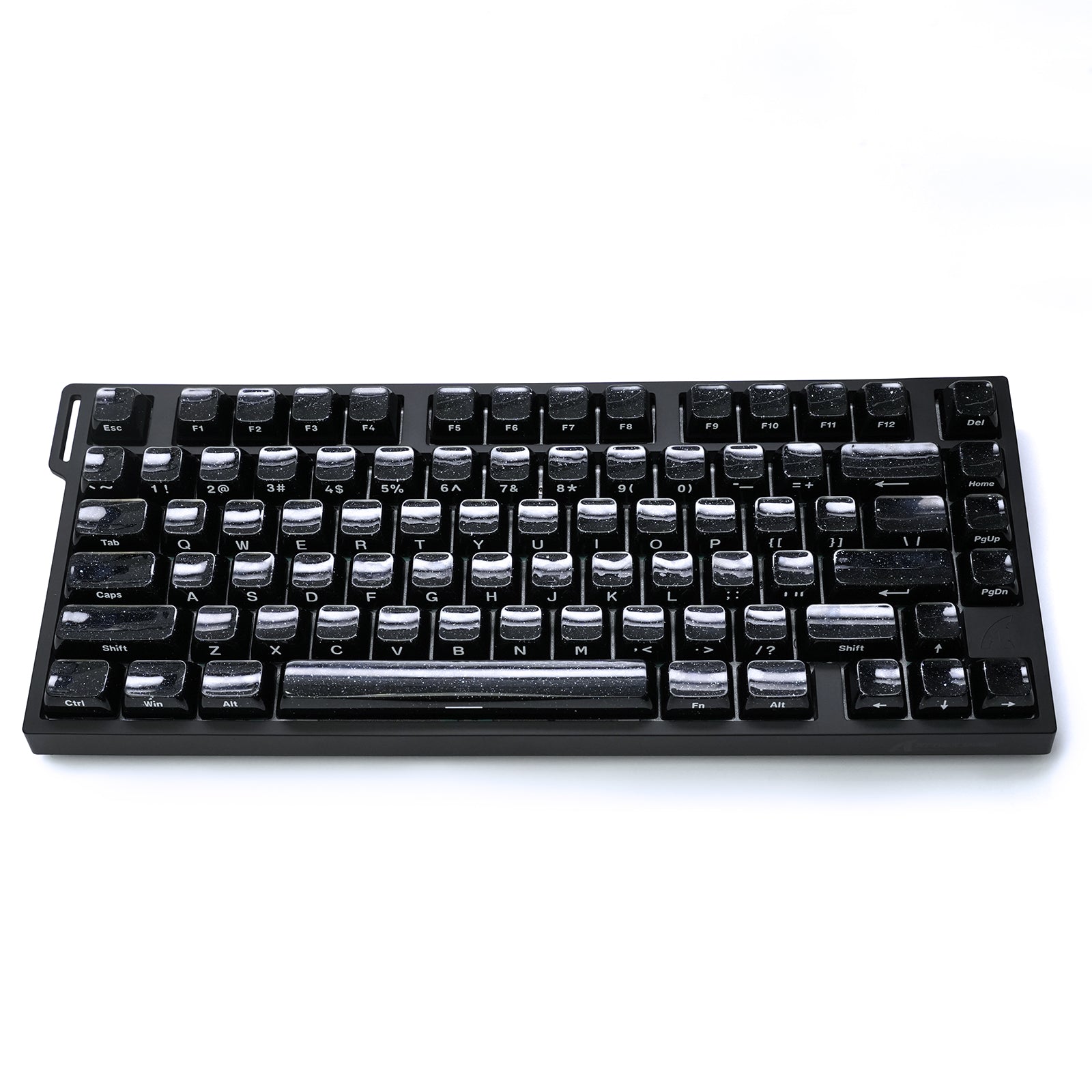 ATTACK SHARK SK03, 136 teclas con teclas de cristal, perfil ASA, ANSI/ISO