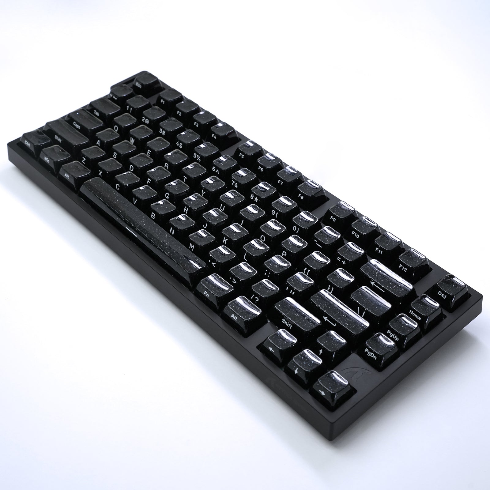 ATTACK SHARK SK03, 136 teclas con teclas de cristal, perfil ASA, ANSI/ISO