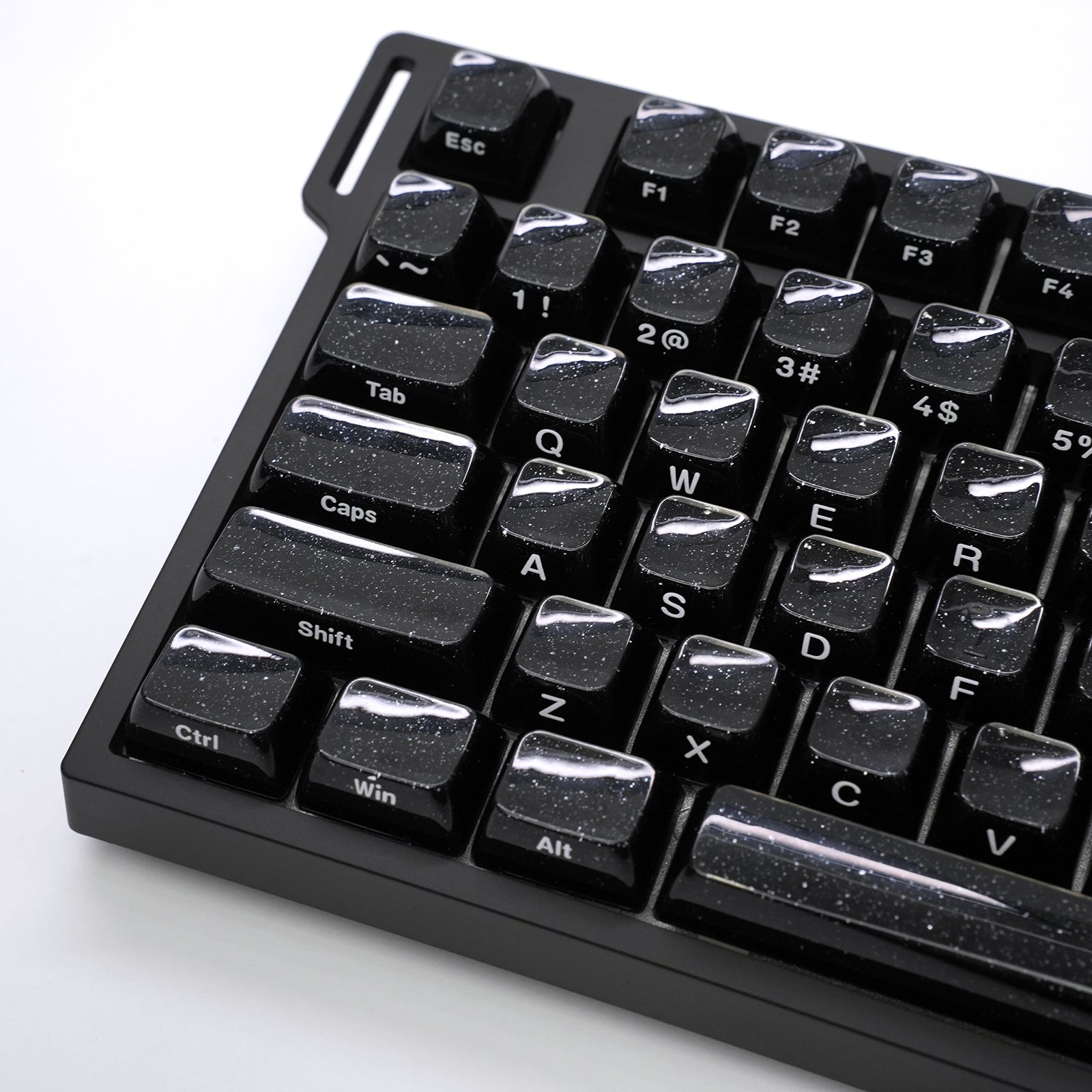 ATTACK SHARK SK03, 136 teclas con teclas de cristal, perfil ASA, ANSI/ISO