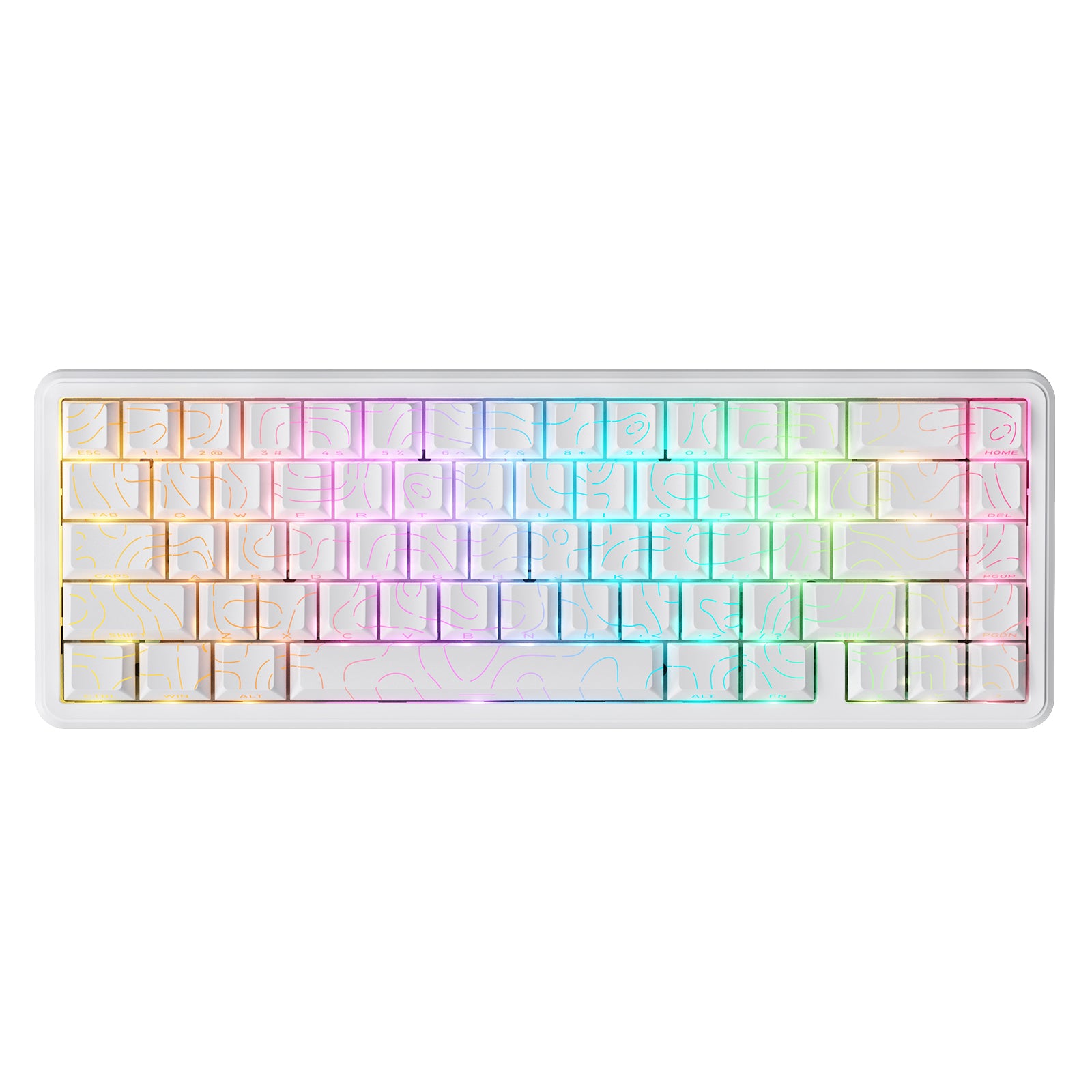 ATTACK SHARK X65 HE Teclado Rapid Trigger con Interruptor Magnético