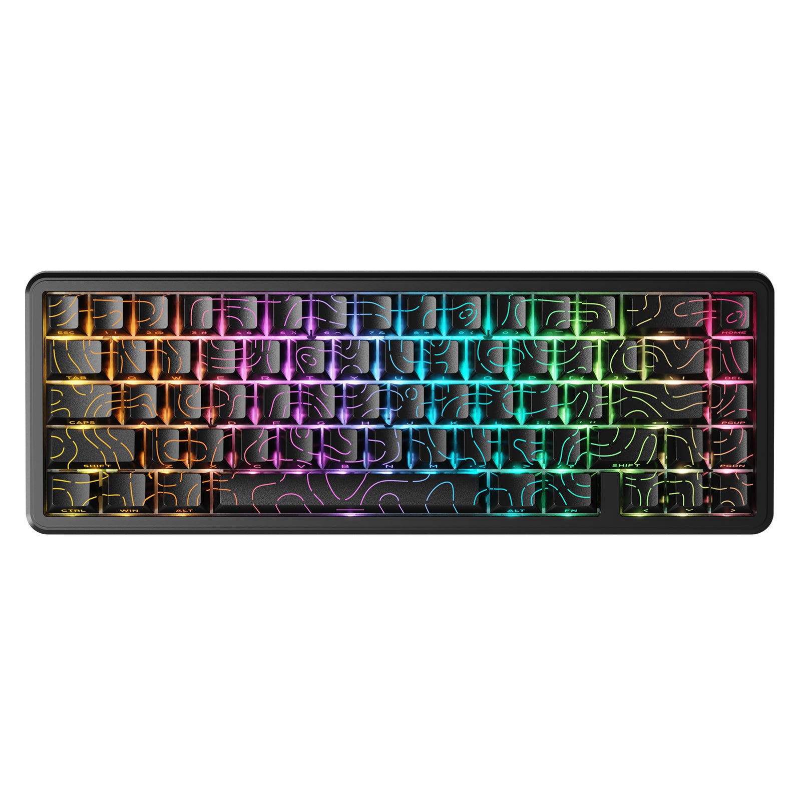 ATTACK SHARK X65 HE Teclado de Disparo Rápido con Interruptor Magnético