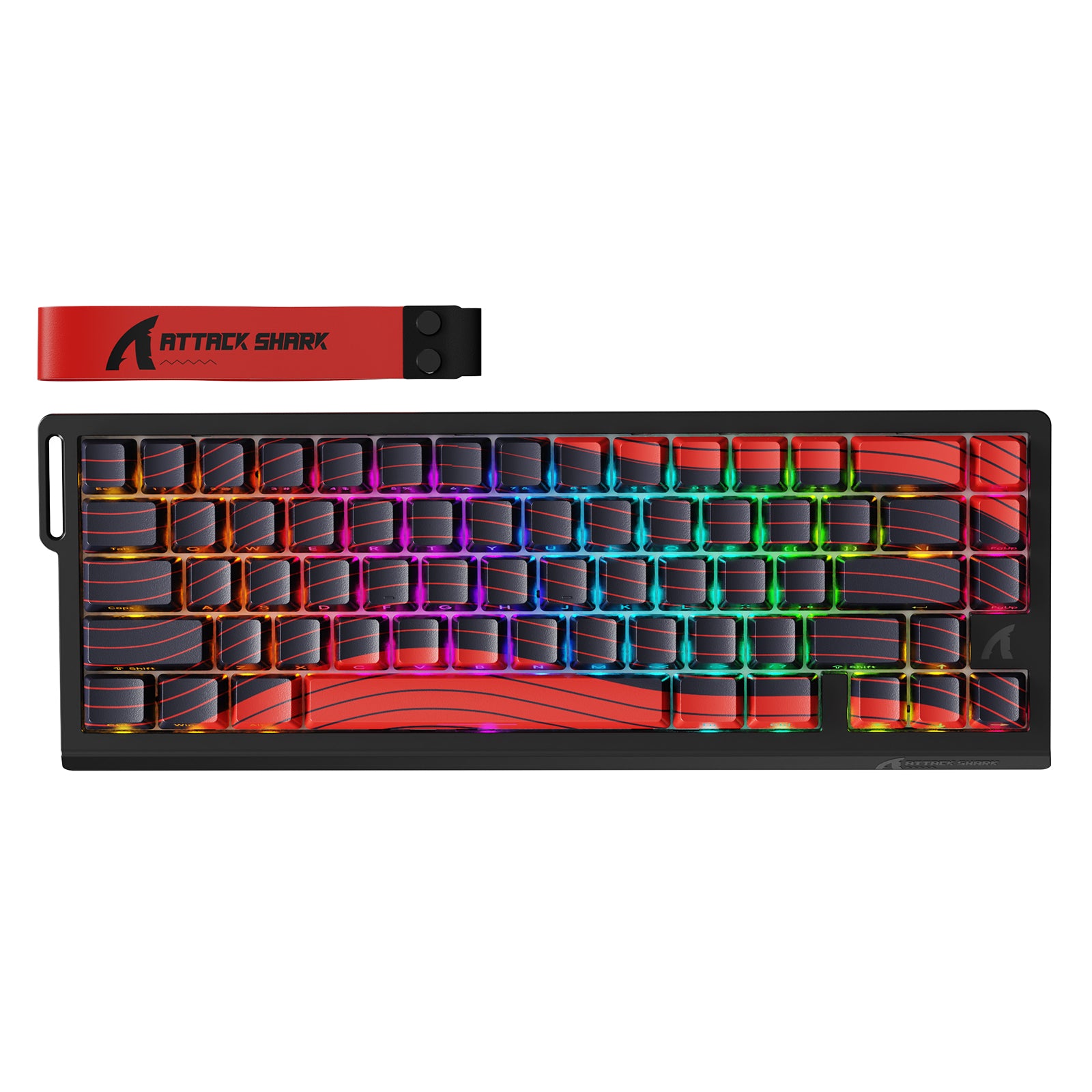ATTACK SHARK X68PRO HE Teclado Inalámbrico de Disparo Rápido con Interruptor Magnético