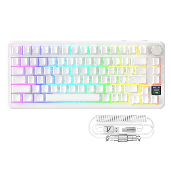 Contornos blancos (con cable C01PRO) / Switch Blueberry (Lineal)