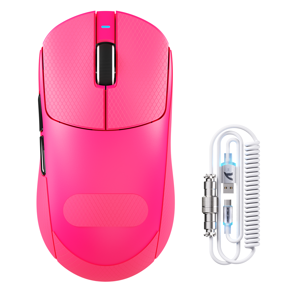 Ratón gaming inalámbrico triplомodo ATTACK SHARK X8 PLUS con cable C06 ULTRA